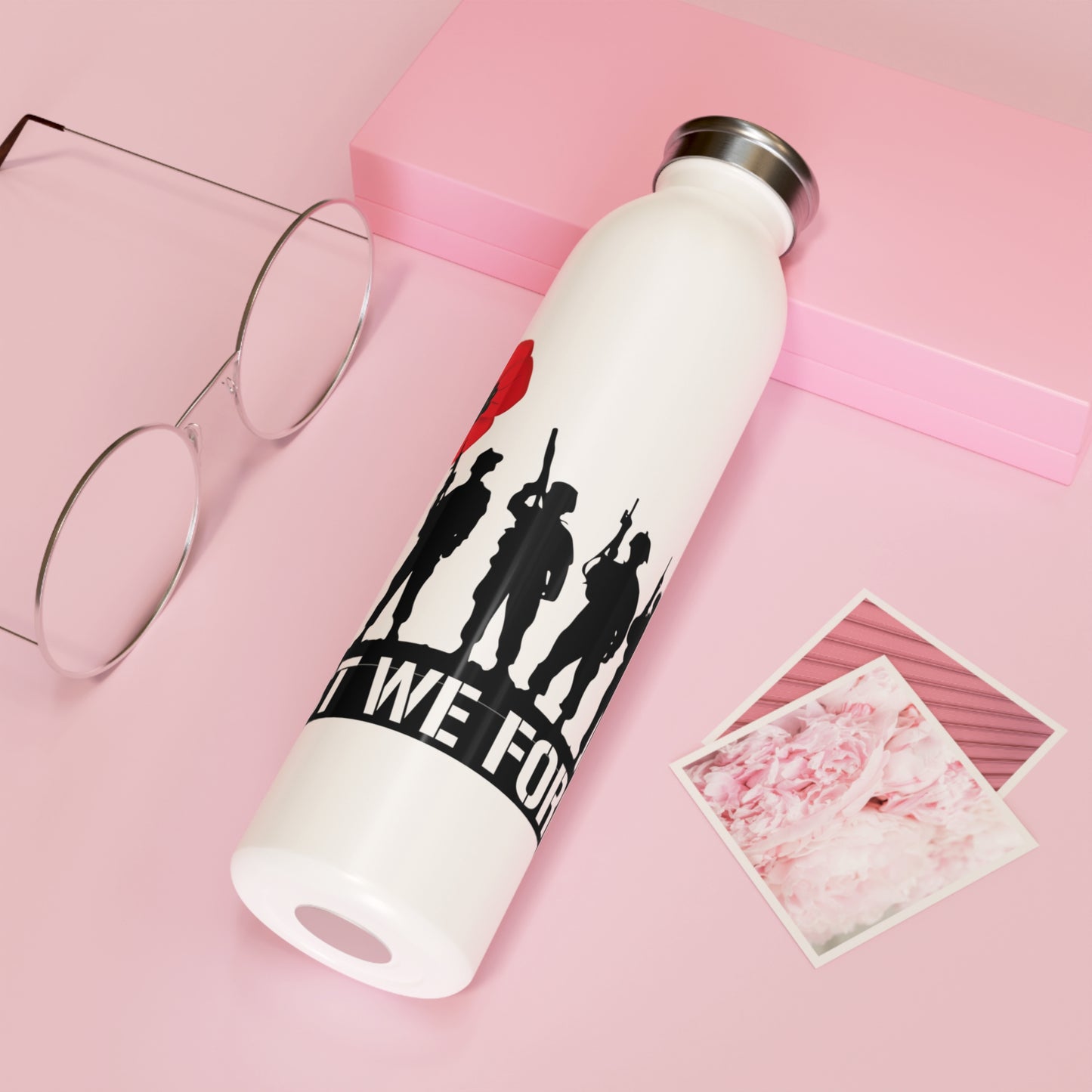 LUFC “Lest We Forget” Copper Vacuum Insulated Bottle: Leeds United Remembrance Edition