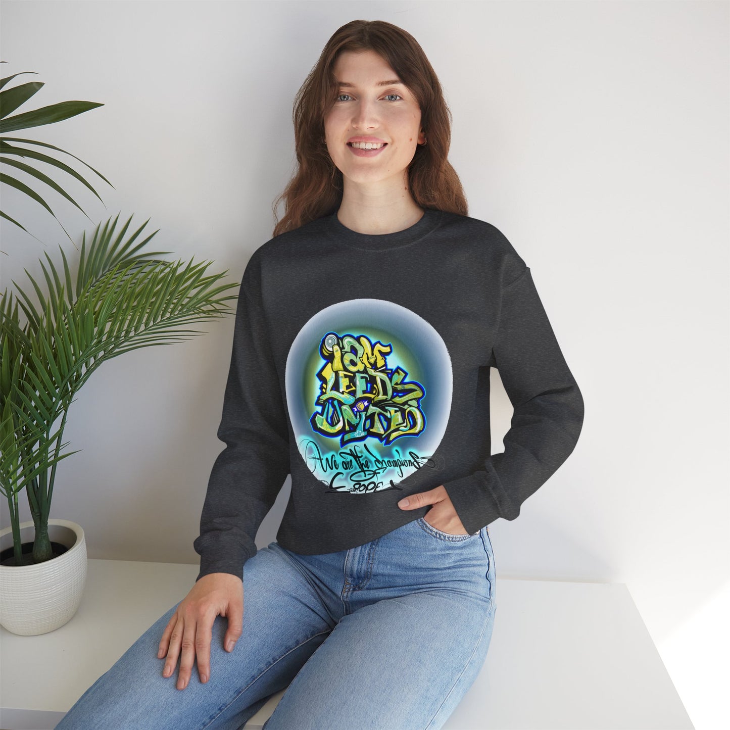 LUFC “I am Leeds United” Graffiti Sweatshirt