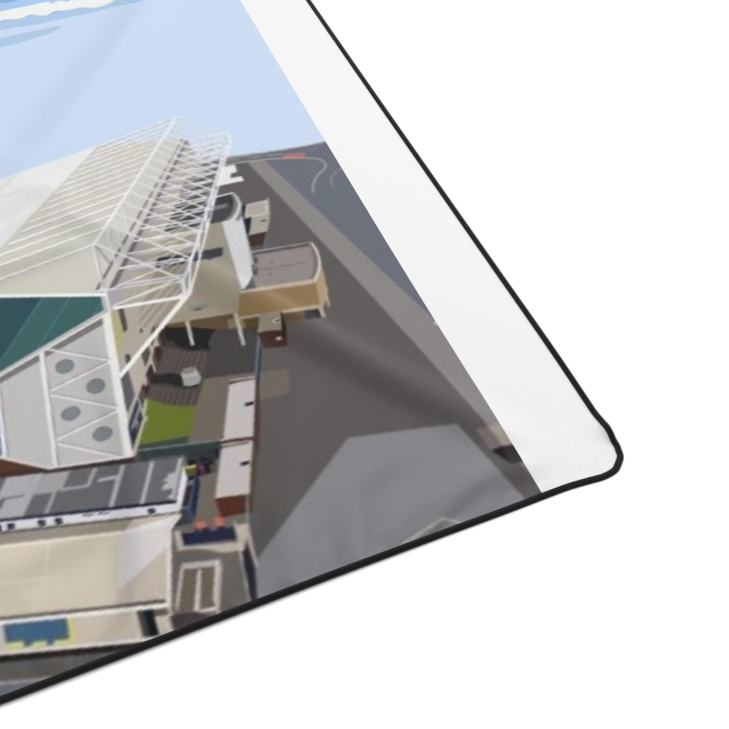 LUFC “Elland Road” Polyester  Blanket: Iconic Stadium Design