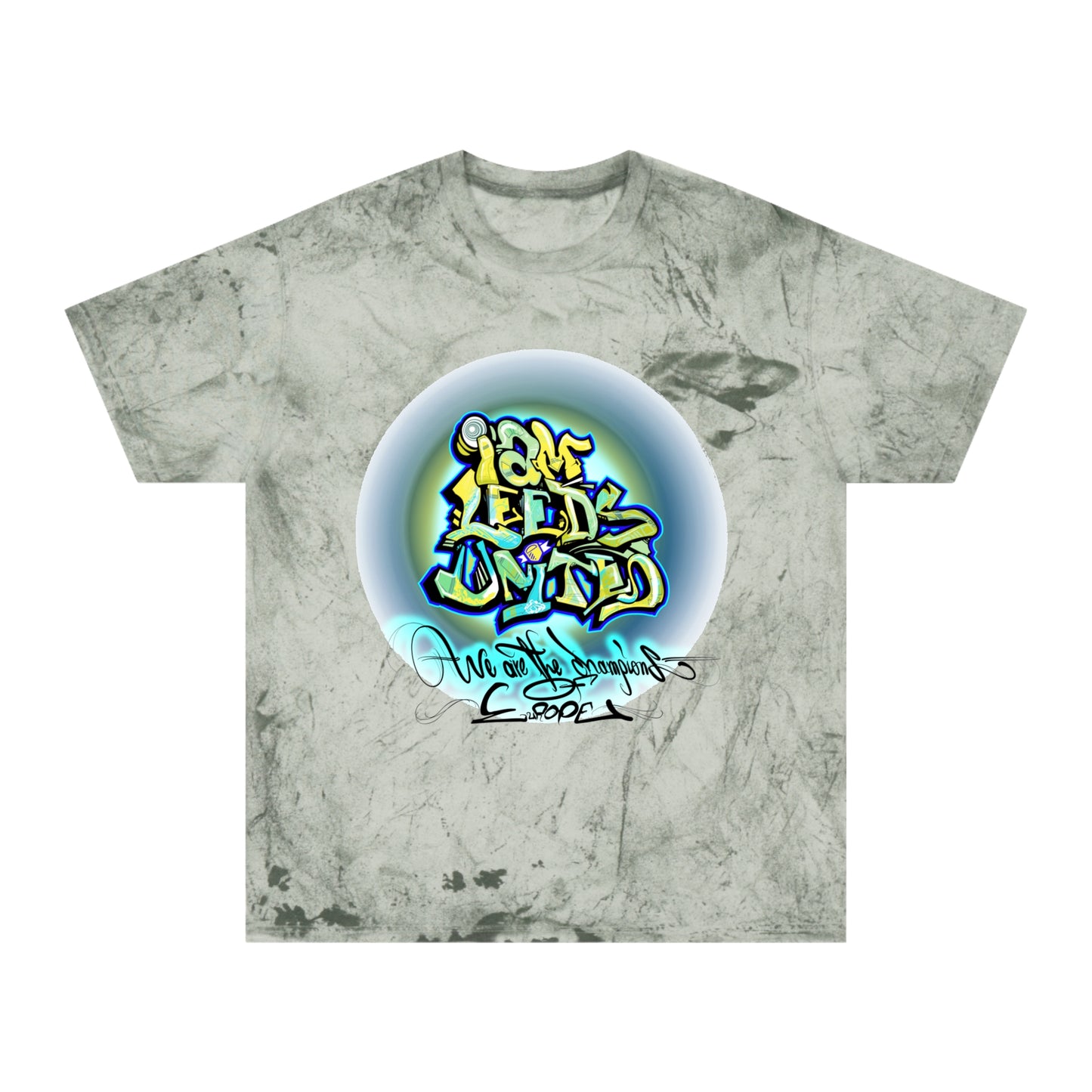 LUFC Graffiti Tee: Unisex Streetwear Edition