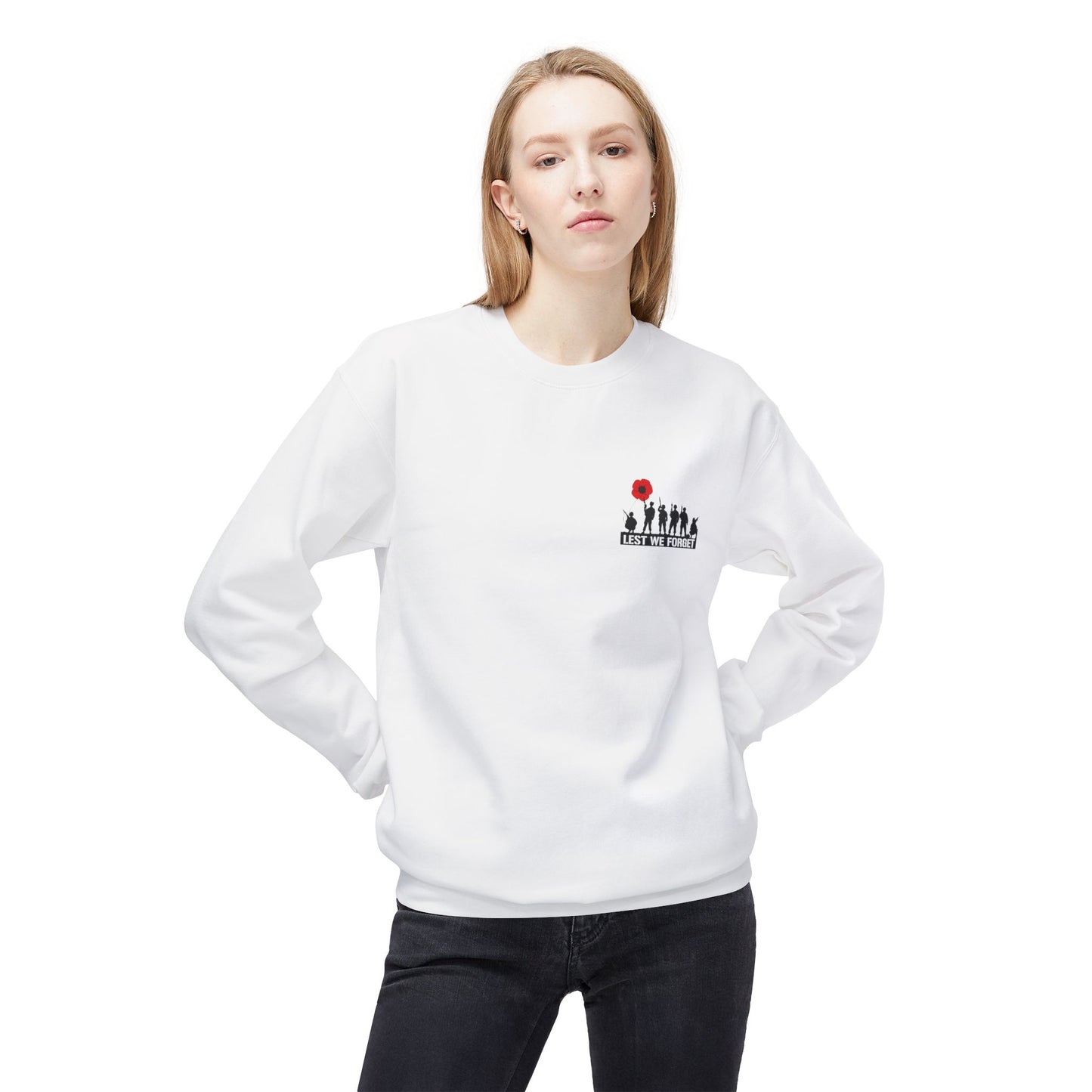 LUFC Remembrance Crewneck Sweatshirt