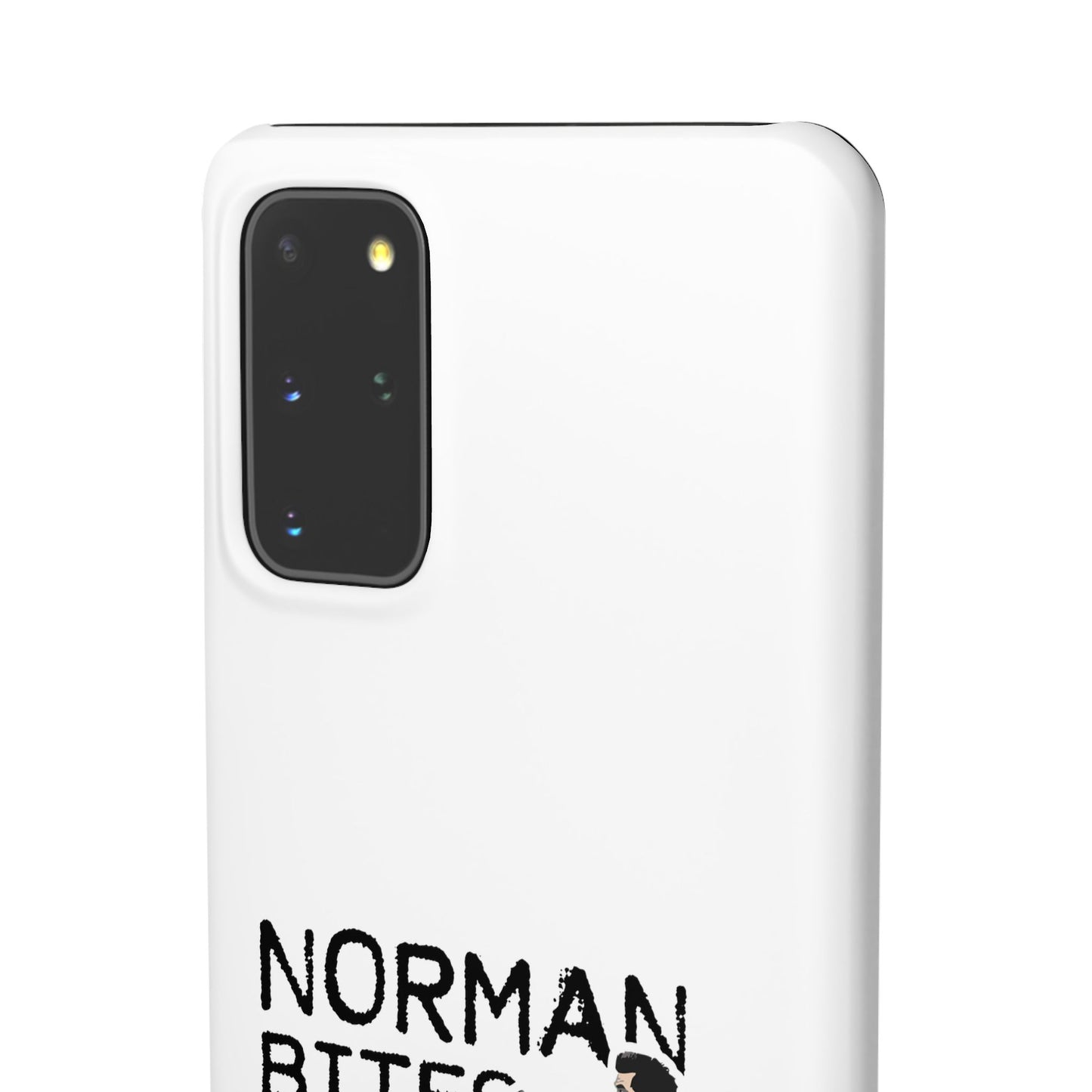 Leeds United Norman Bites "YER LEGS" Snap Case