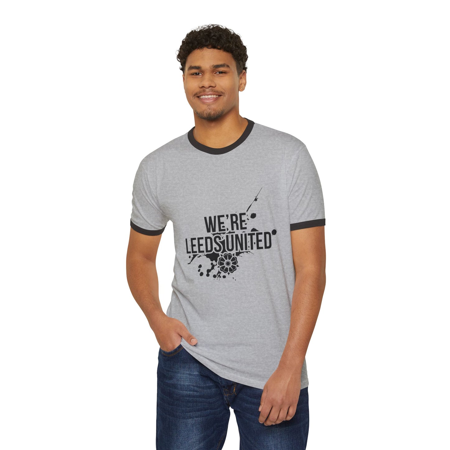 LUFC Vintage Ringer Tee Classic Unisex T-Shirt