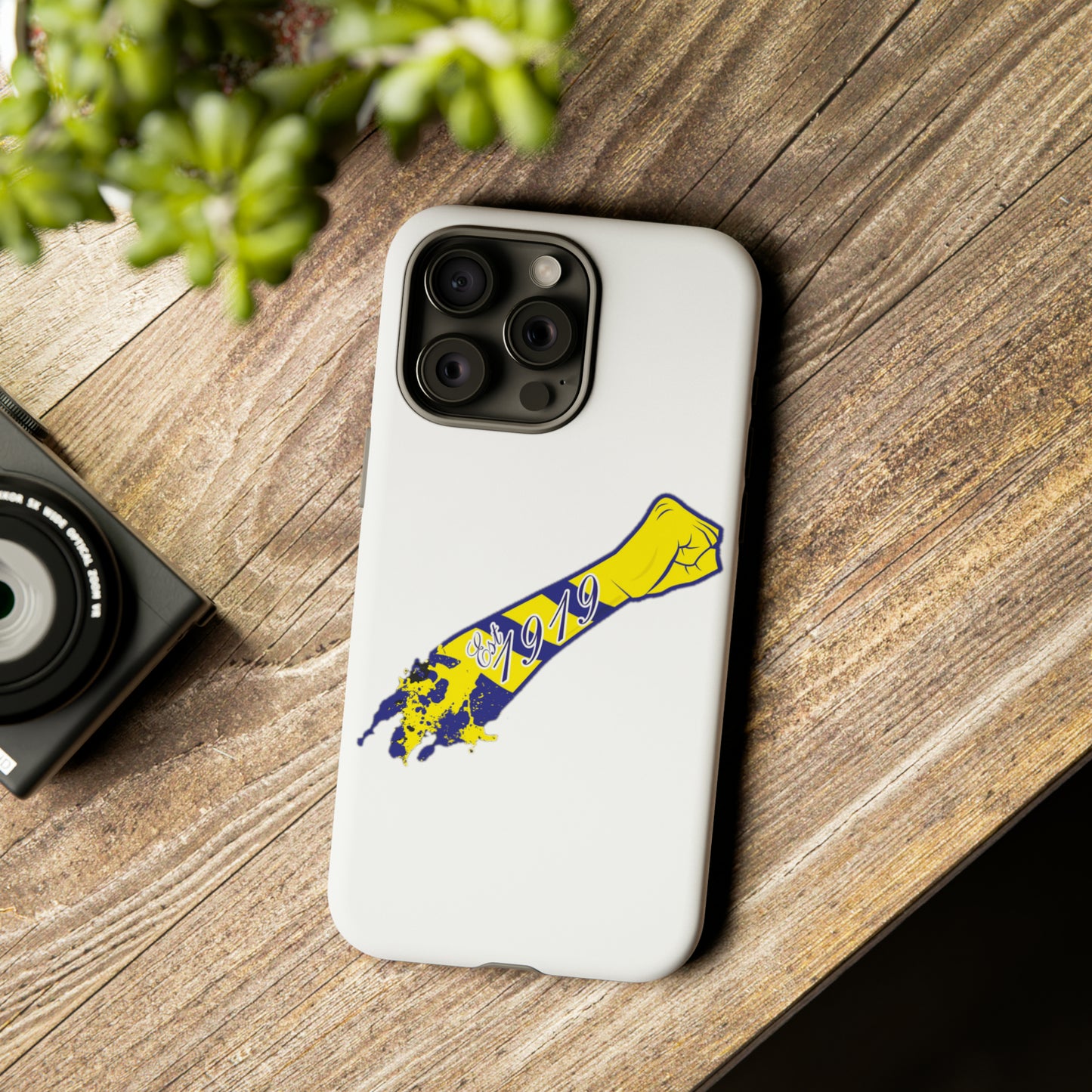 LUFC Salute 1919 Yellow Tough Phone Case