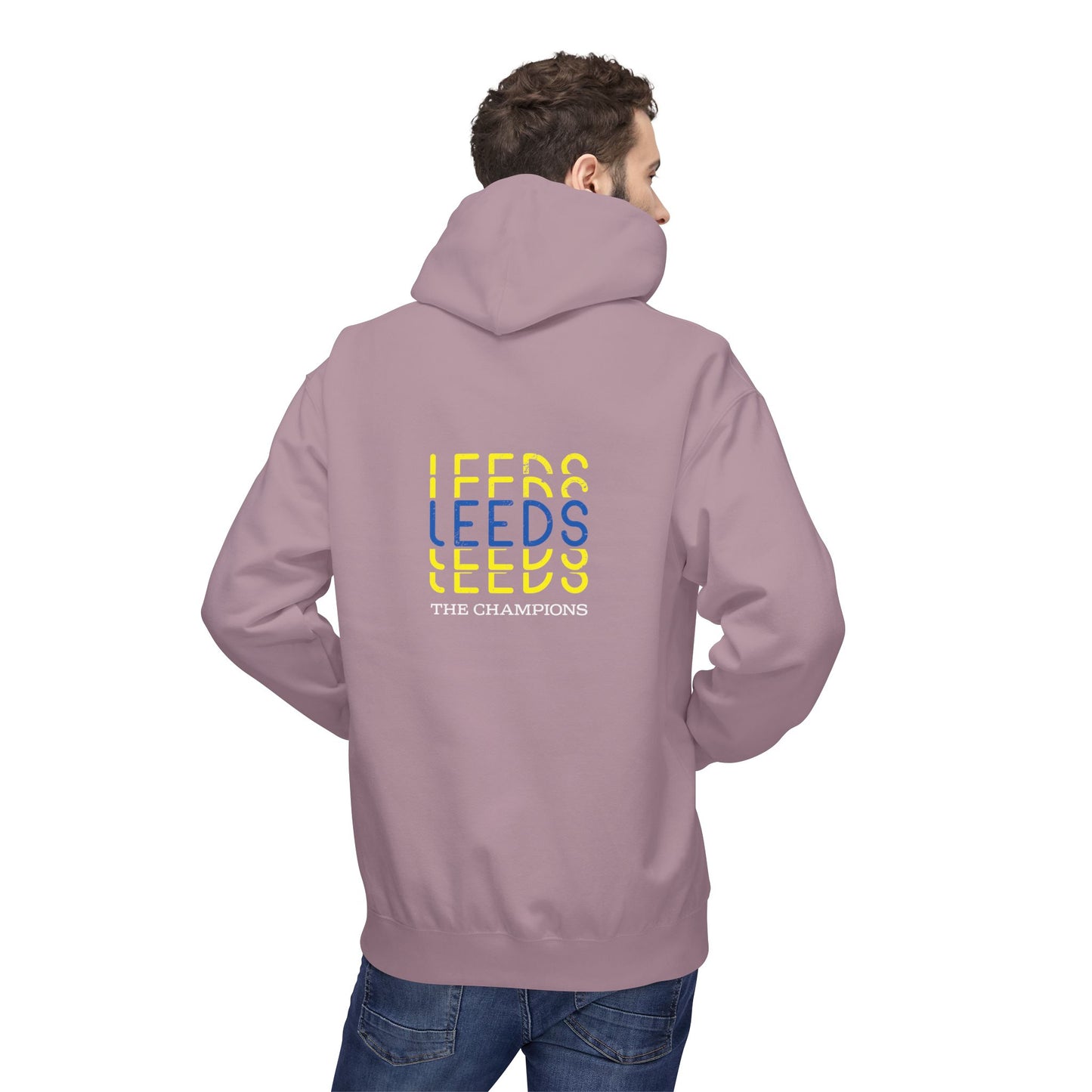 LUFC Softstyle Fleece Hoodie Midweight Unisex
