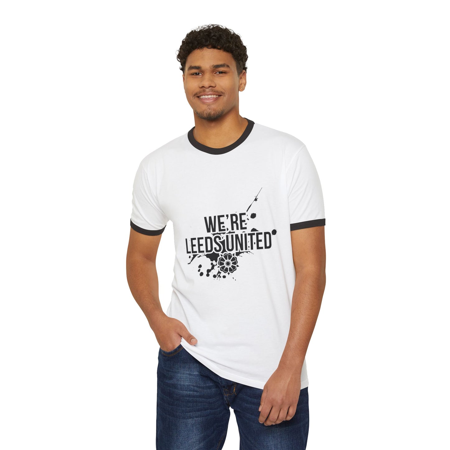 LUFC Vintage Ringer Tee Classic Unisex T-Shirt