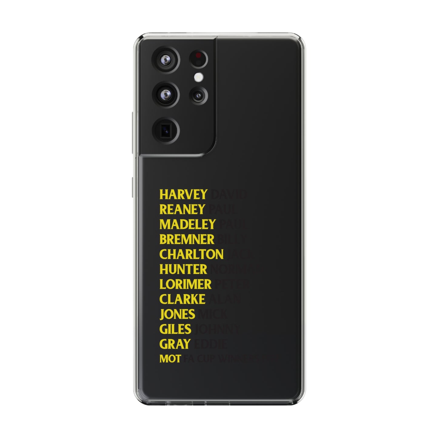 Funda transparente para teléfono: Ganadores de la Copa FA de 1972