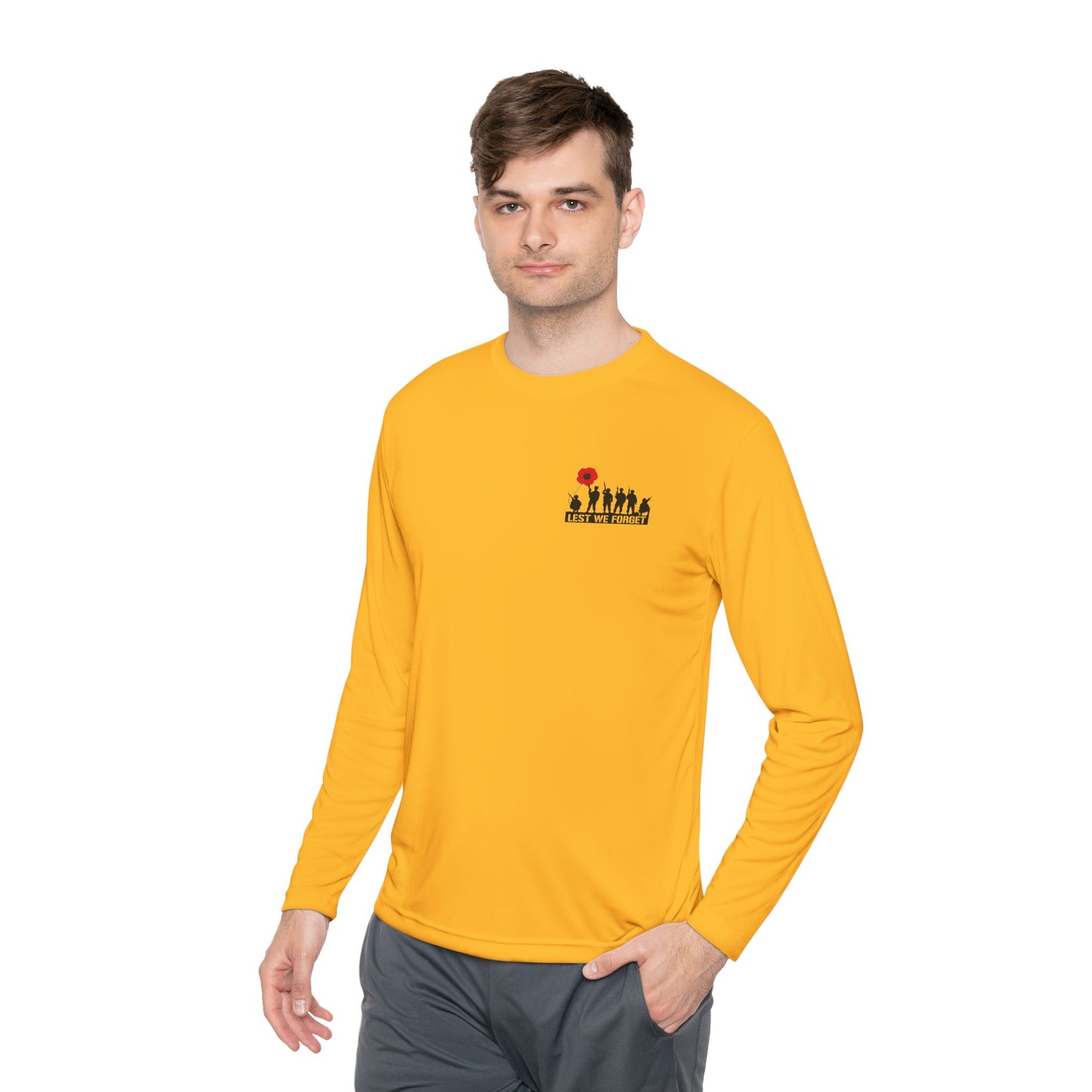 Leeds “Lest We Forget” Unisex Long Sleeve T-Shirt