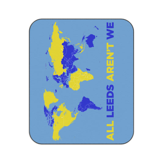 LUFC “All Leeds Aren’t We” Picnic  Blanket: Bold Fan Design