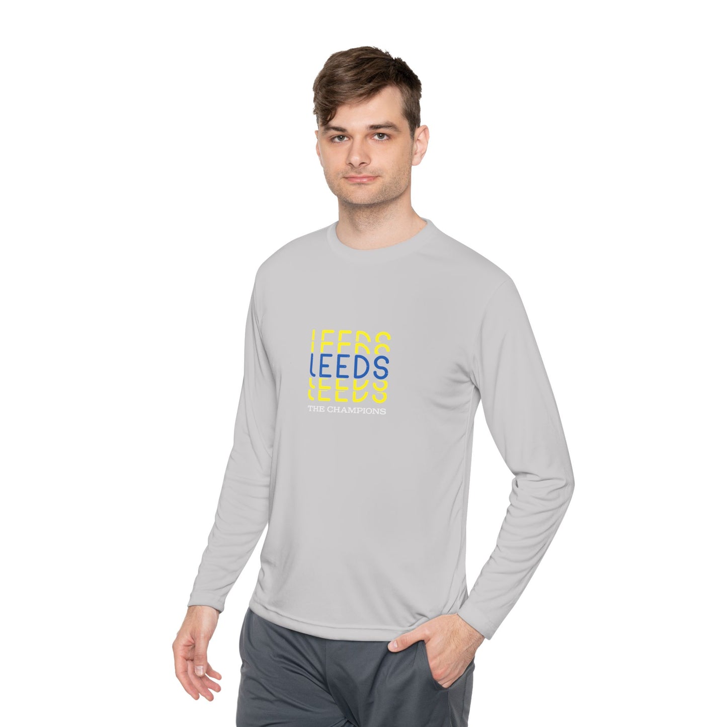 Leeds “The Champions” Long Sleeve T-Shirt: Unisex Fit