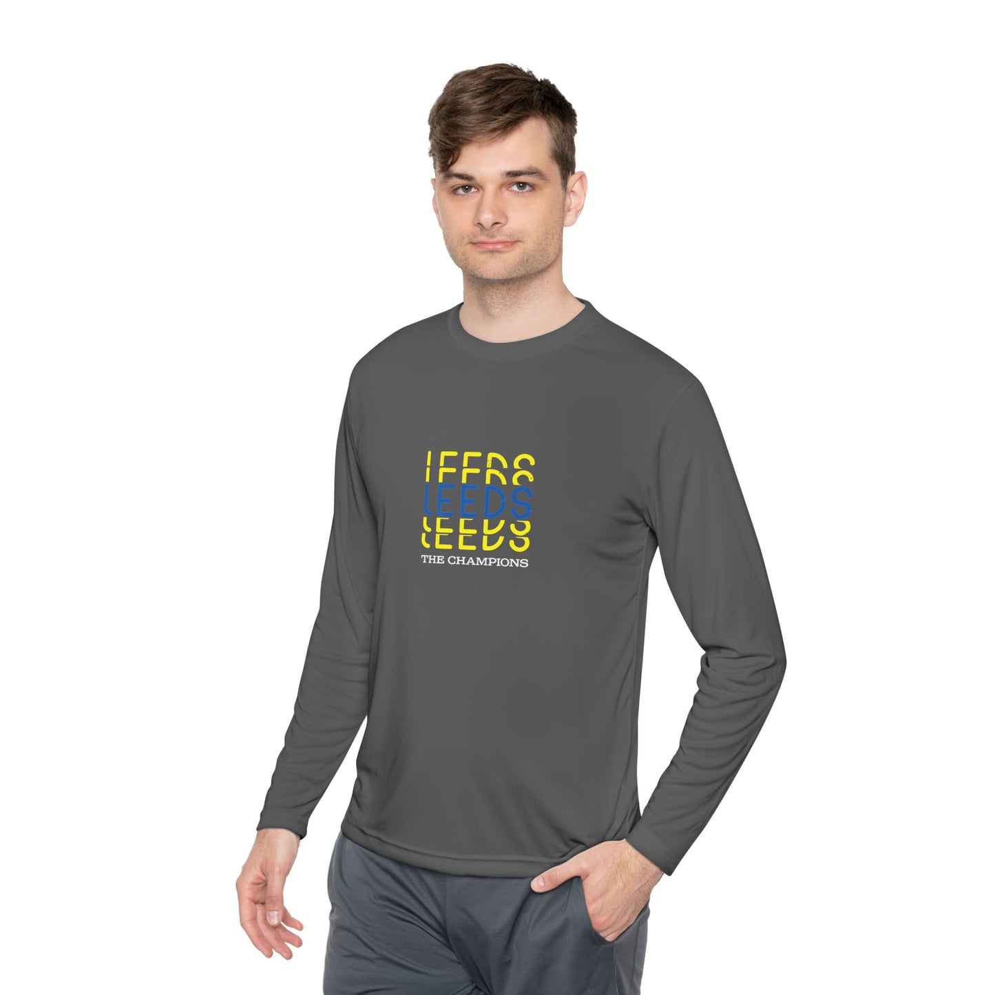 Leeds “The Champions” Long Sleeve T-Shirt: Unisex Fit