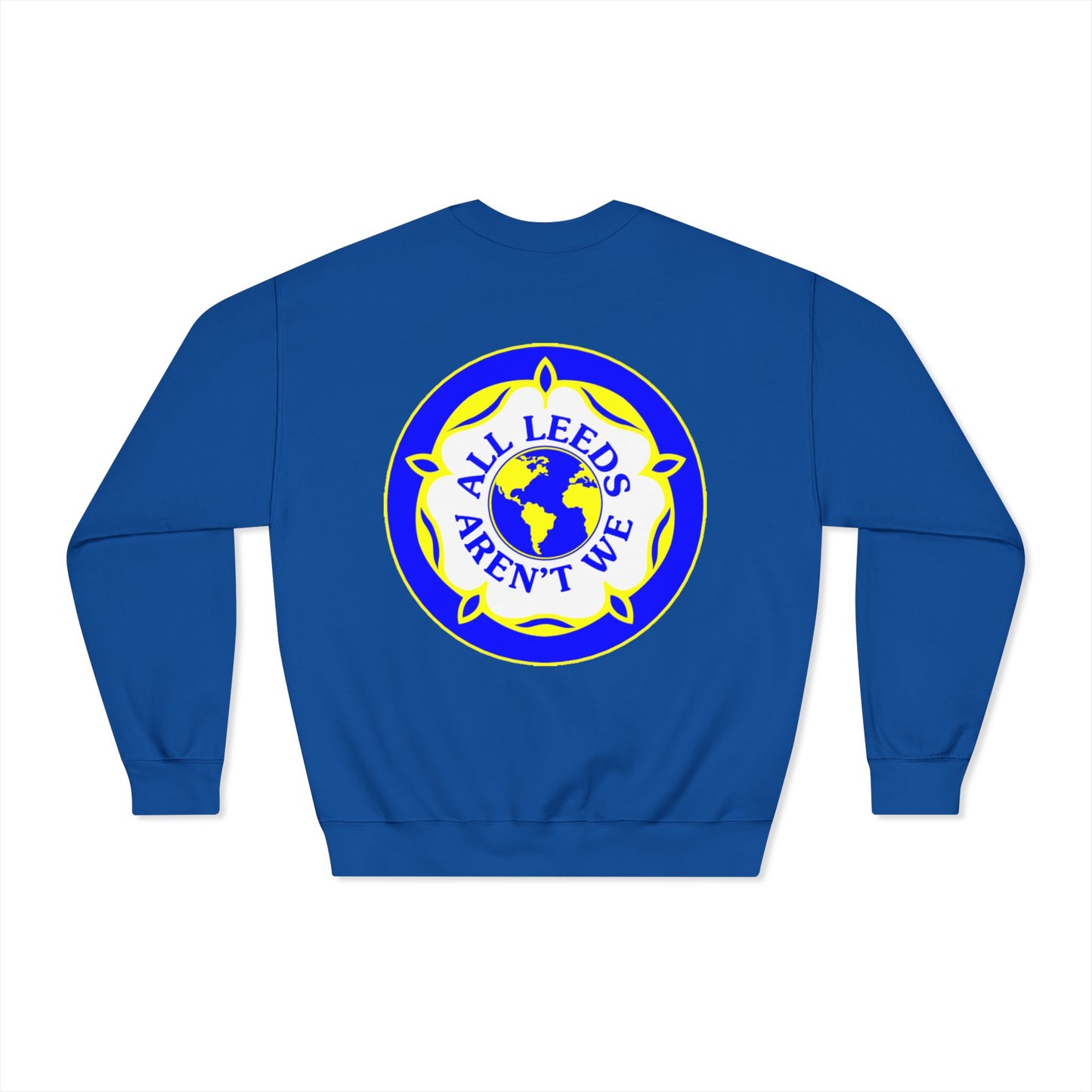 LUFC “All Leeds Aren’t We” Crewneck DryBlend® Unisex Sweatshirt