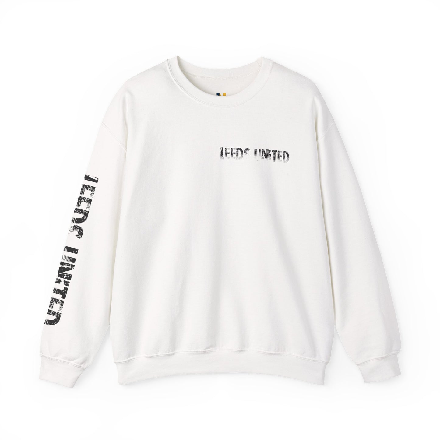 Leeds United Sleeve Print Sweatshirt