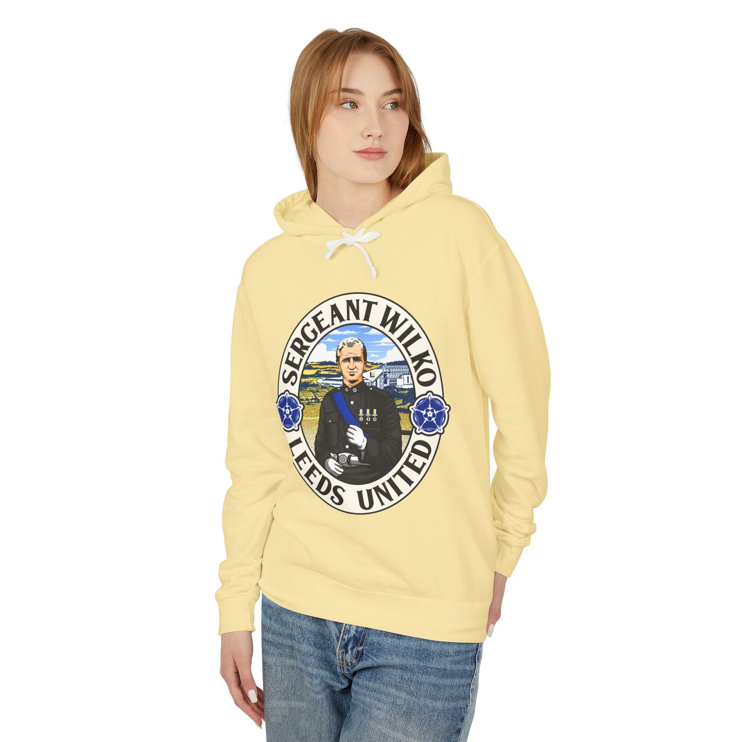 LUFC Sergeant Wilko Tribute Hoodie Lightweight Unisex