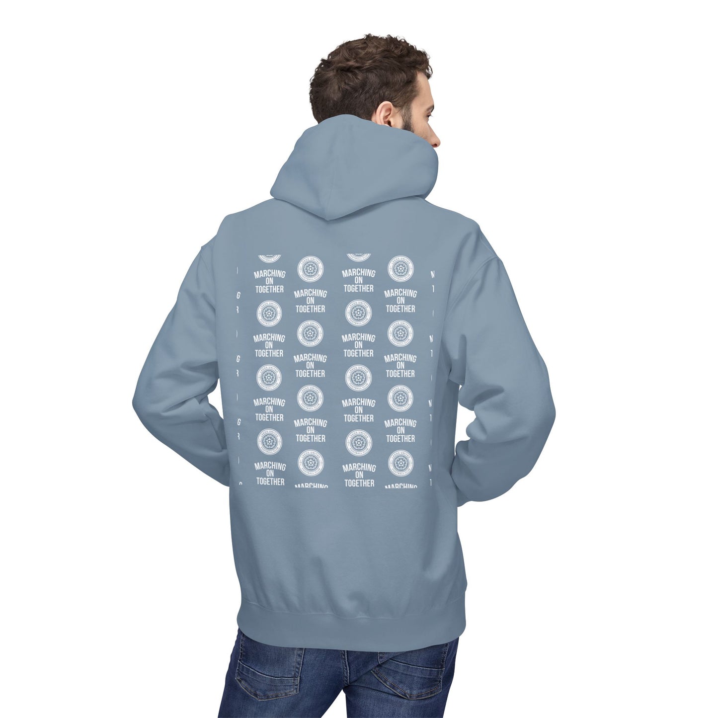 LUFC Midweight Fleece Hoodie Softstyle Unisex
