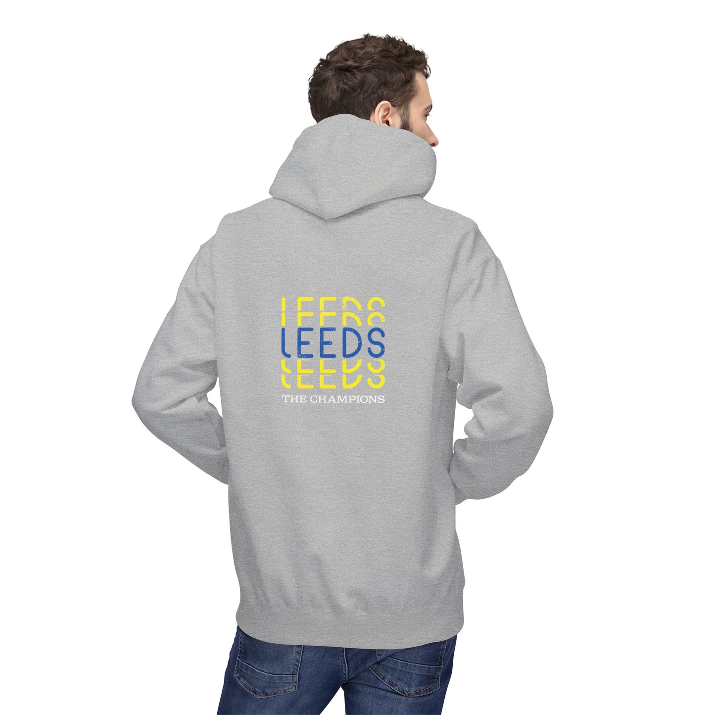 LUFC Softstyle Fleece Hoodie Midweight Unisex