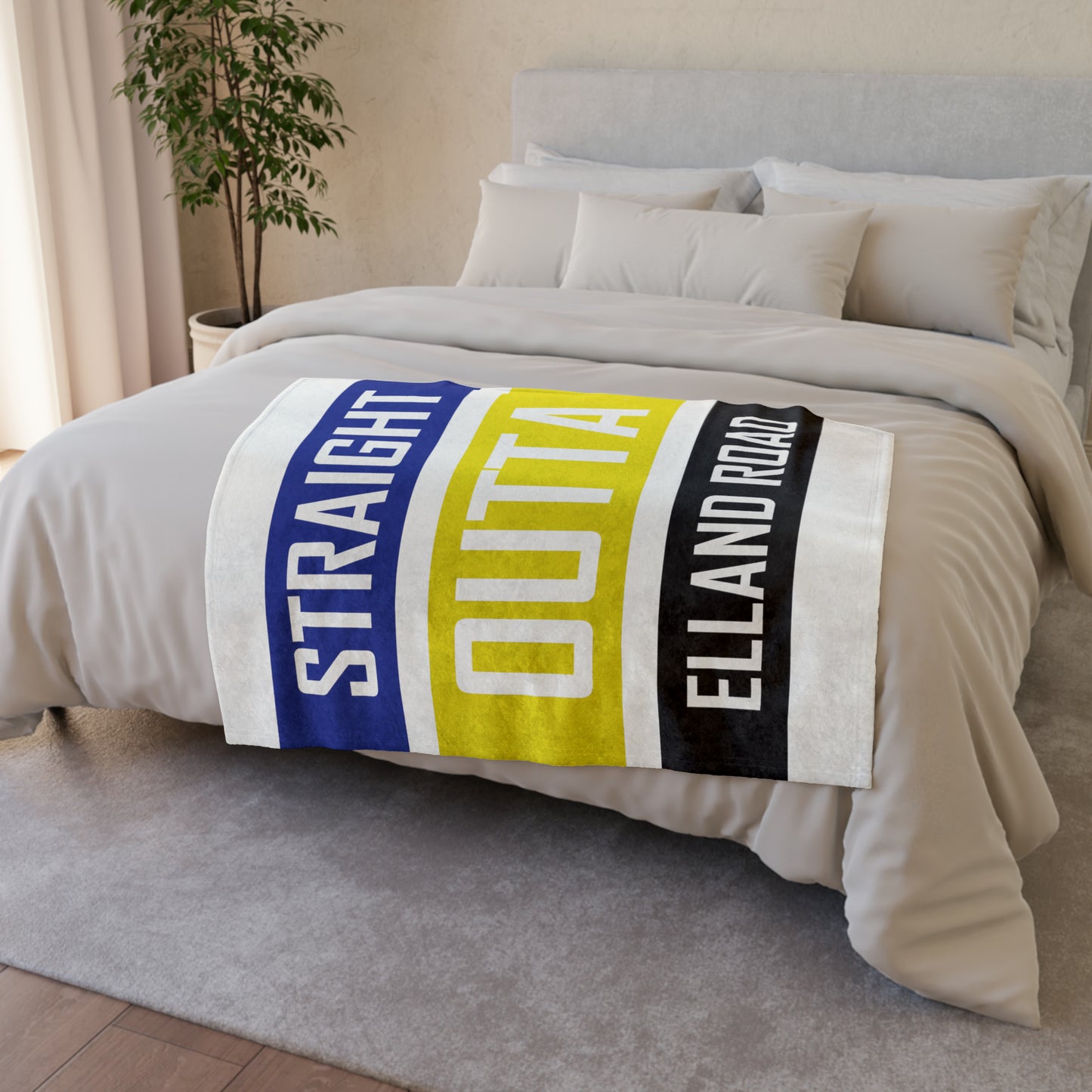 Straight Outta Elland Road Blanket