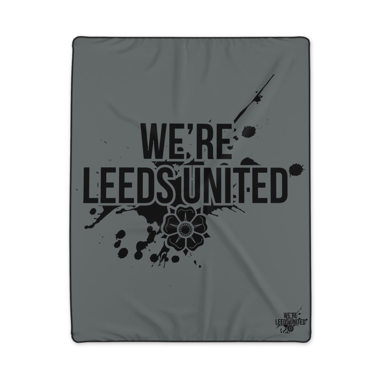 LUFC “We’re Leeds United”  Remembrance Day Snuggle Blanket:  Cozy Tribute to Team Pride