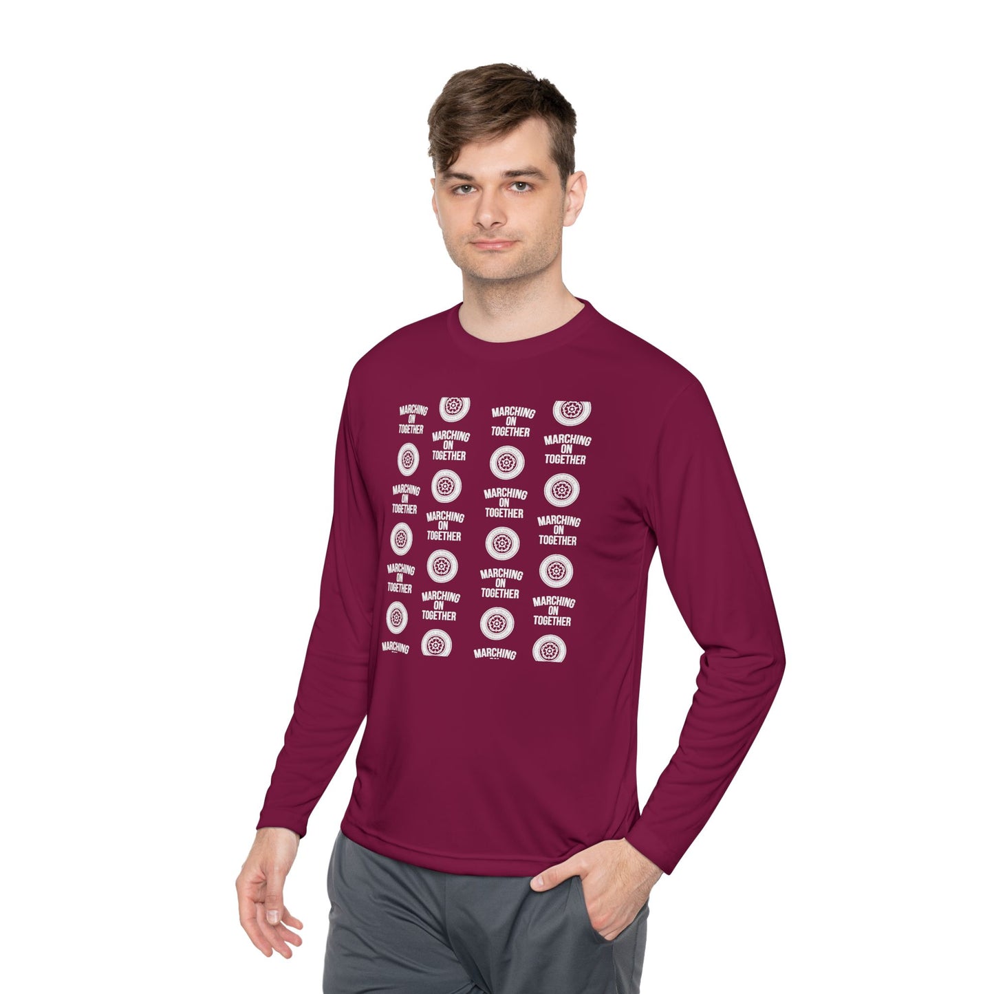 LUFC News Graphic Tee Garment-Dyed Unisex T-Shirt