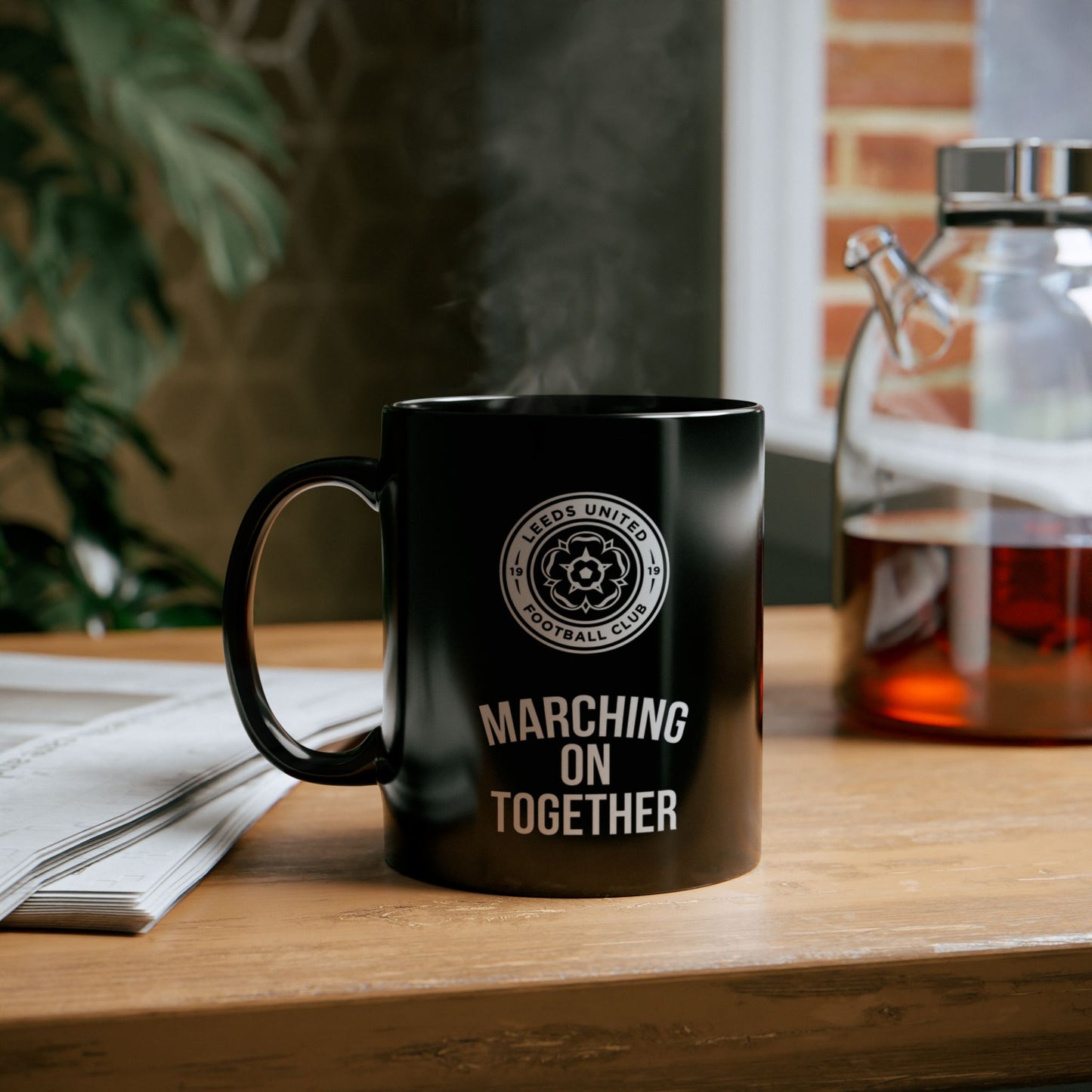 LUFC “Marching On Together" Mug