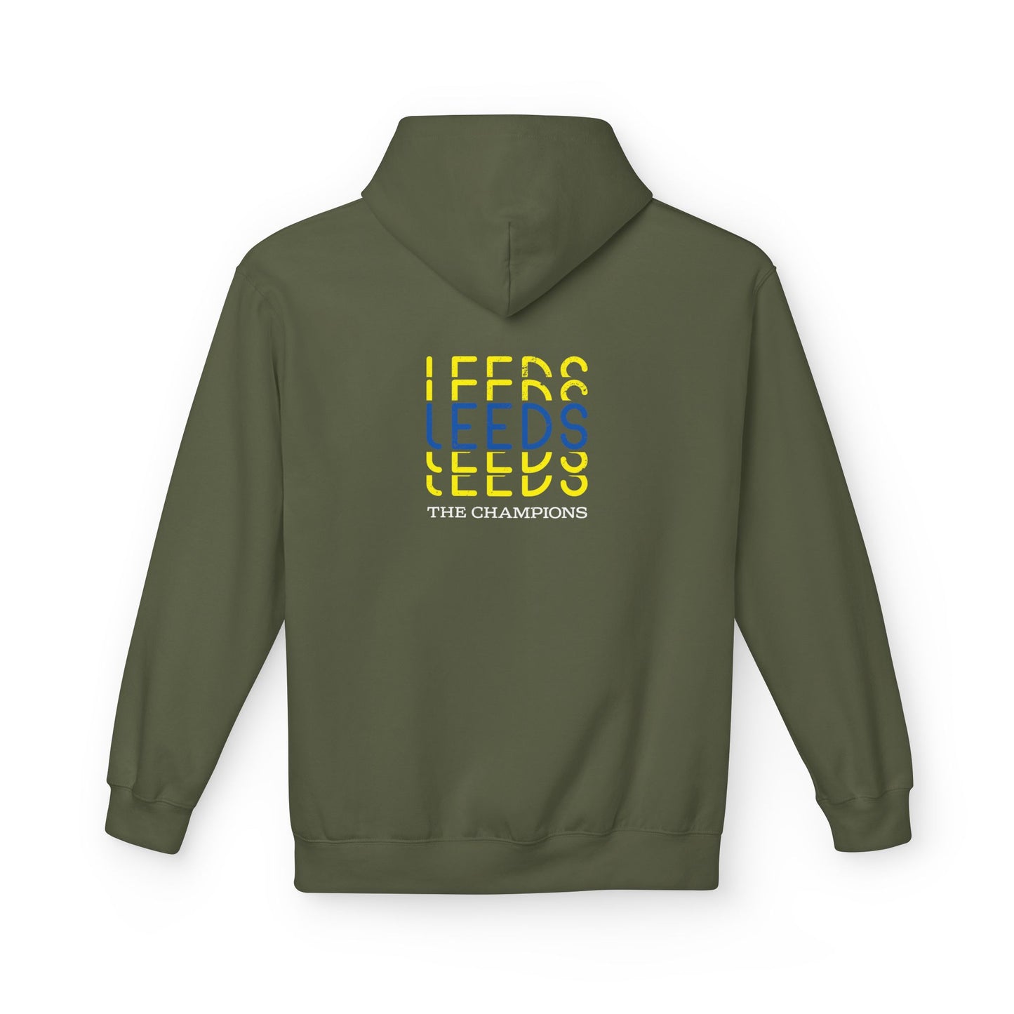 LUFC Softstyle Fleece Hoodie Midweight Unisex
