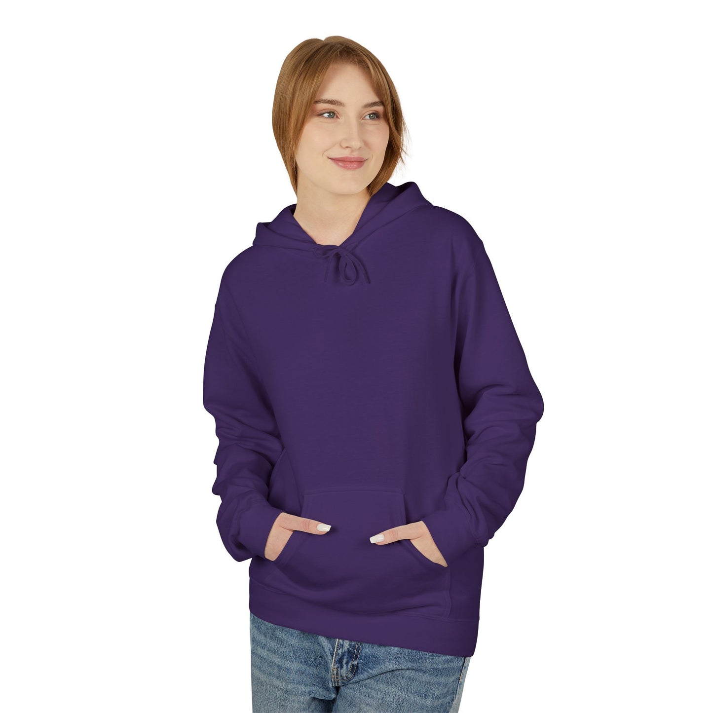 LUFC Midweight Fleece Hoodie Softstyle Unisex