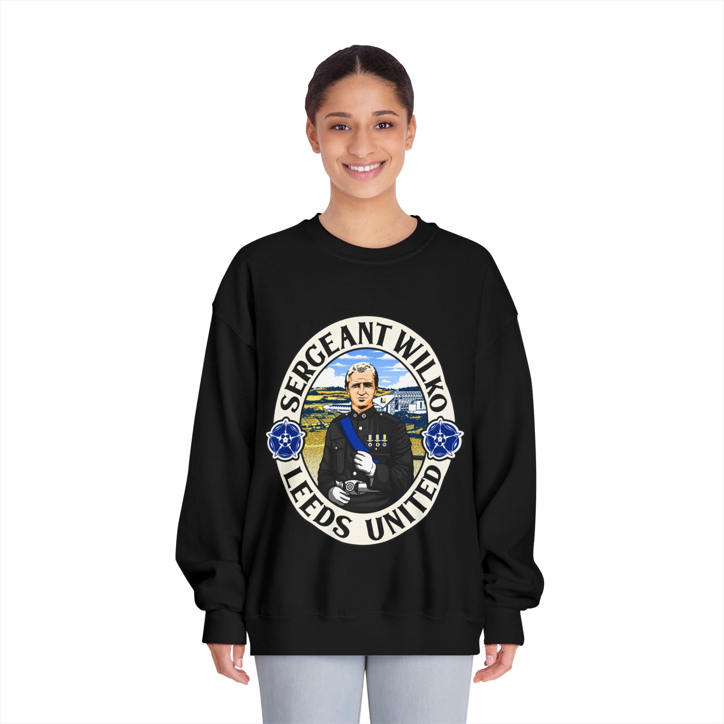 LUFC “All Leeds Aren’t We” Crewneck DryBlend® Unisex