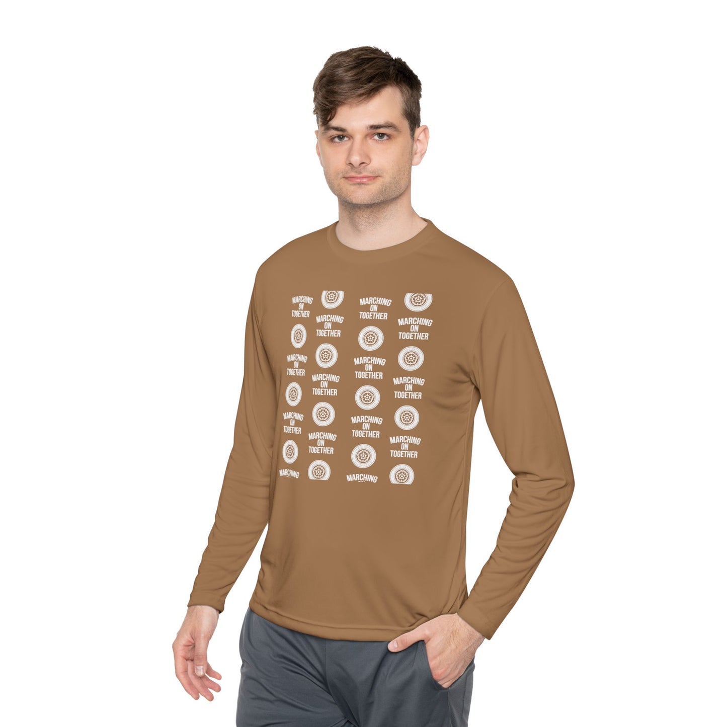 LUFC News Graphic Tee Garment-Dyed Unisex T-Shirt