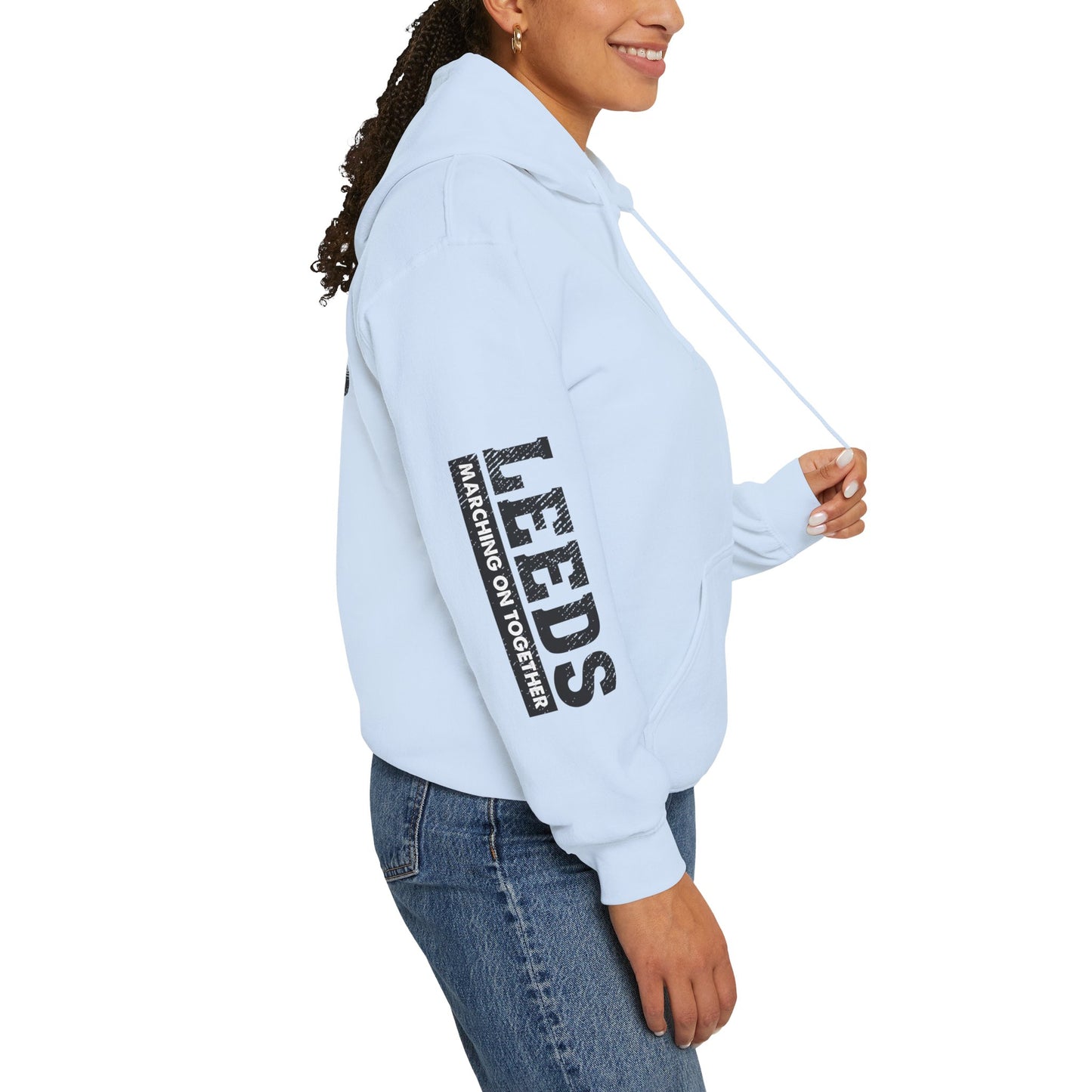 LUFC Worldly Connection Hoodie Heavy Blend™ Unisex