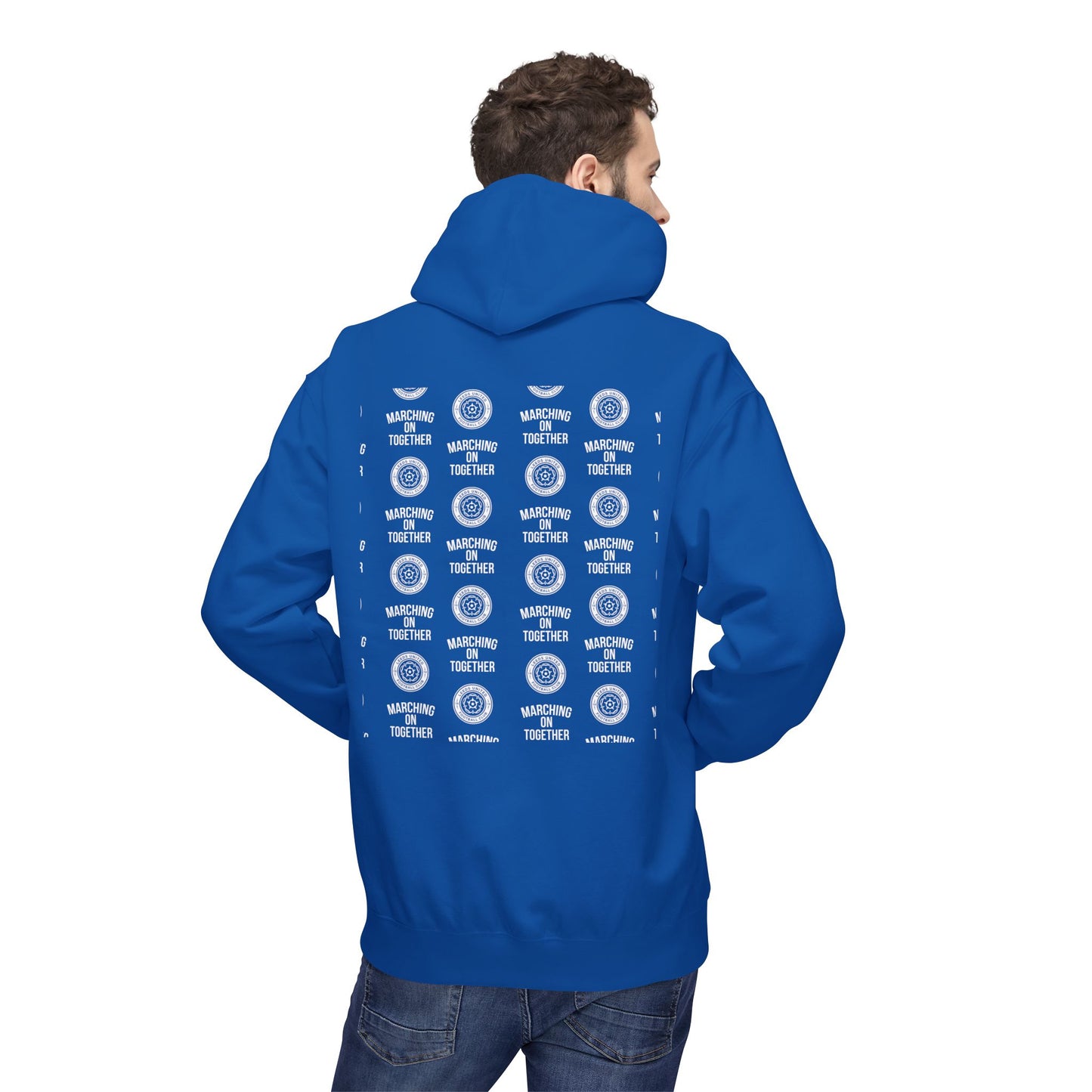 LUFC Midweight Fleece Hoodie Softstyle Unisex