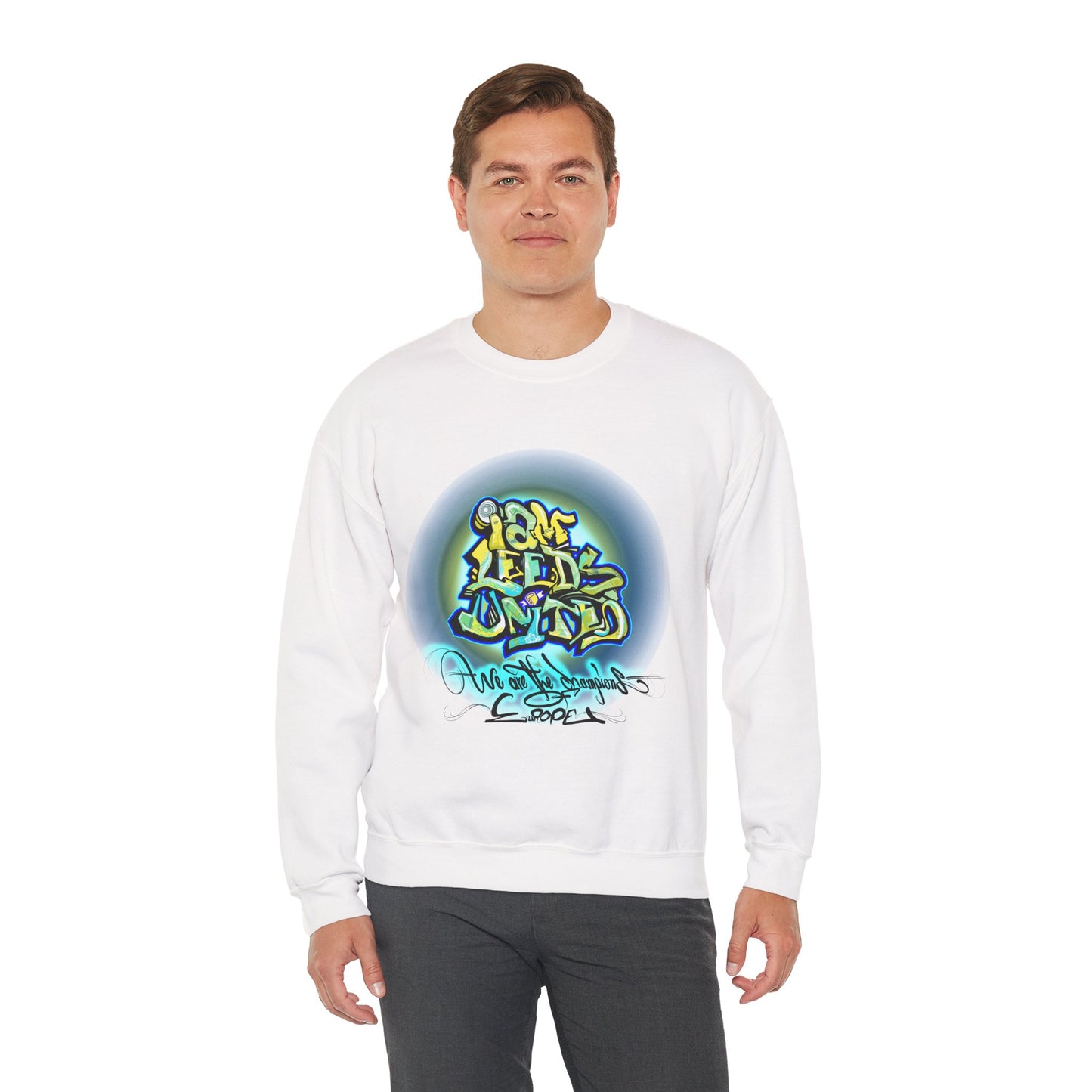 LUFC “I am Leeds United” Graffiti Sweatshirt