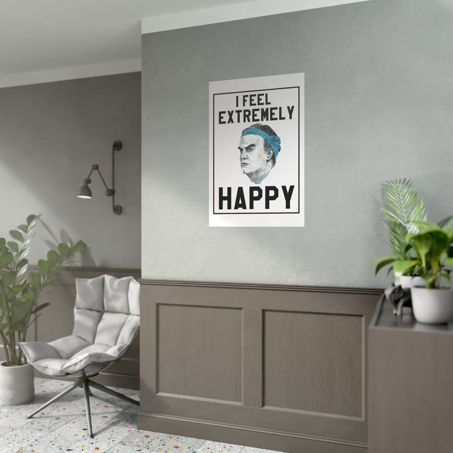 Bielsa Poster Leeds United