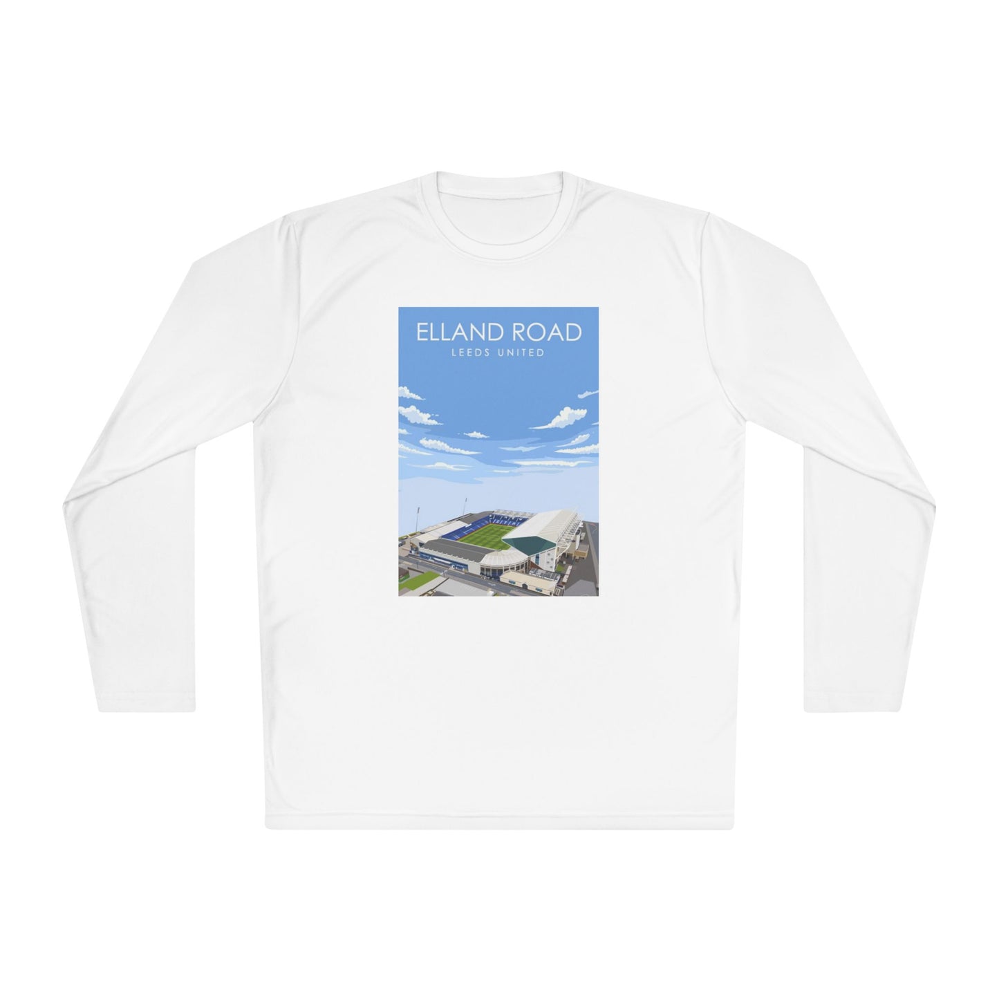 LUFC News Graphic Tee Garment-Dyed Unisex T-Shirt