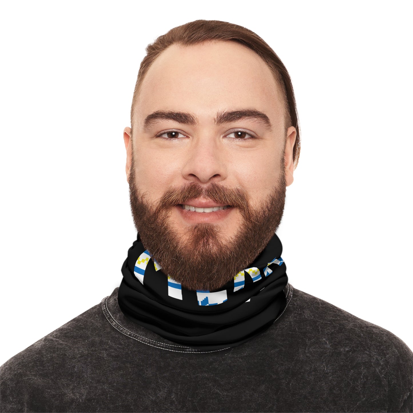 LUFC “Merry Xmas” Winter Neck Gaiter with Festive Logo