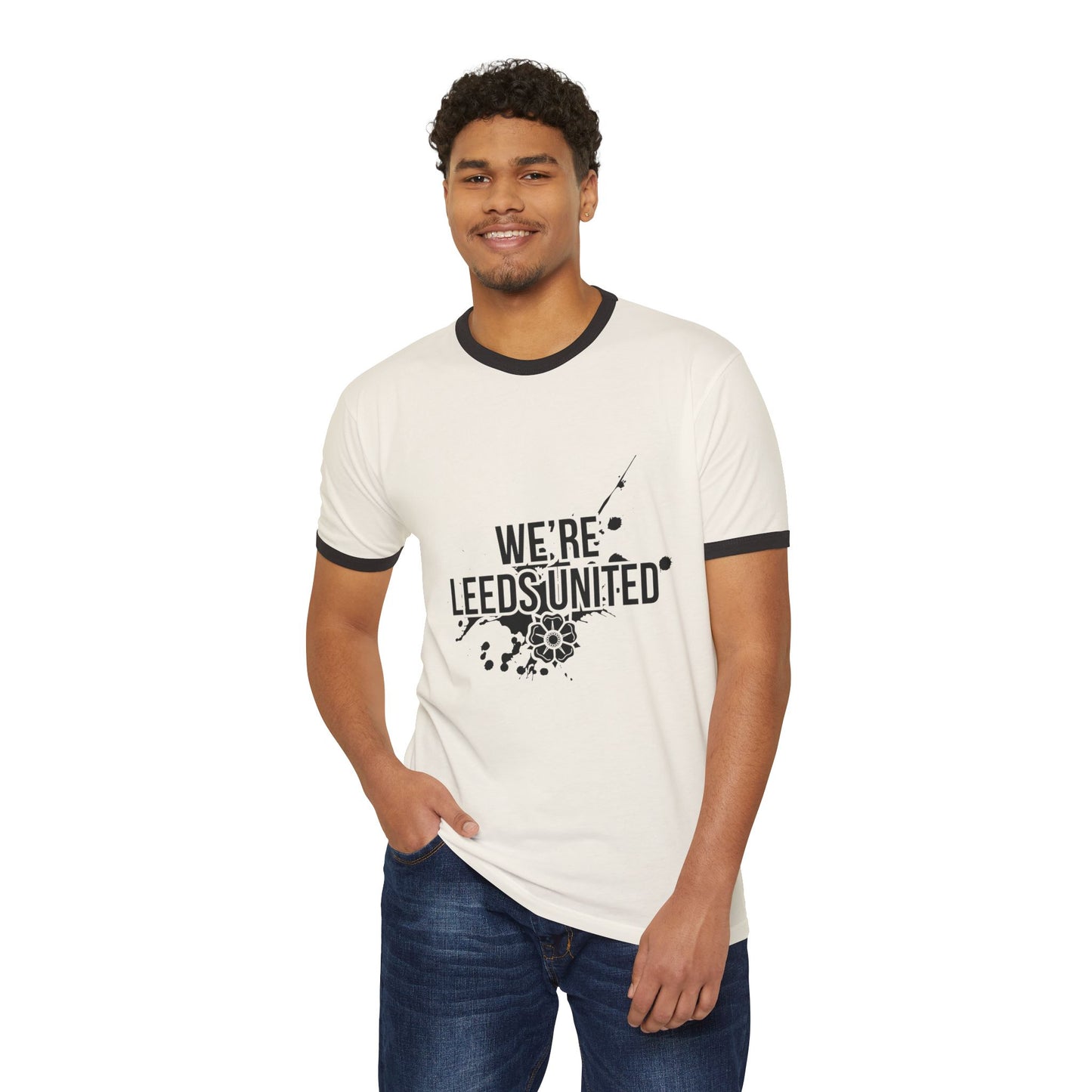 LUFC Vintage Ringer Tee Classic Unisex T-Shirt