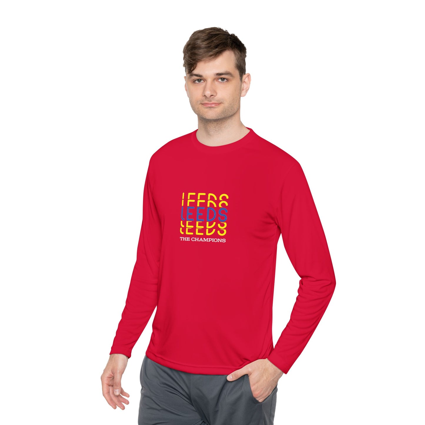 Leeds “The Champions” Long Sleeve T-Shirt: Unisex Fit