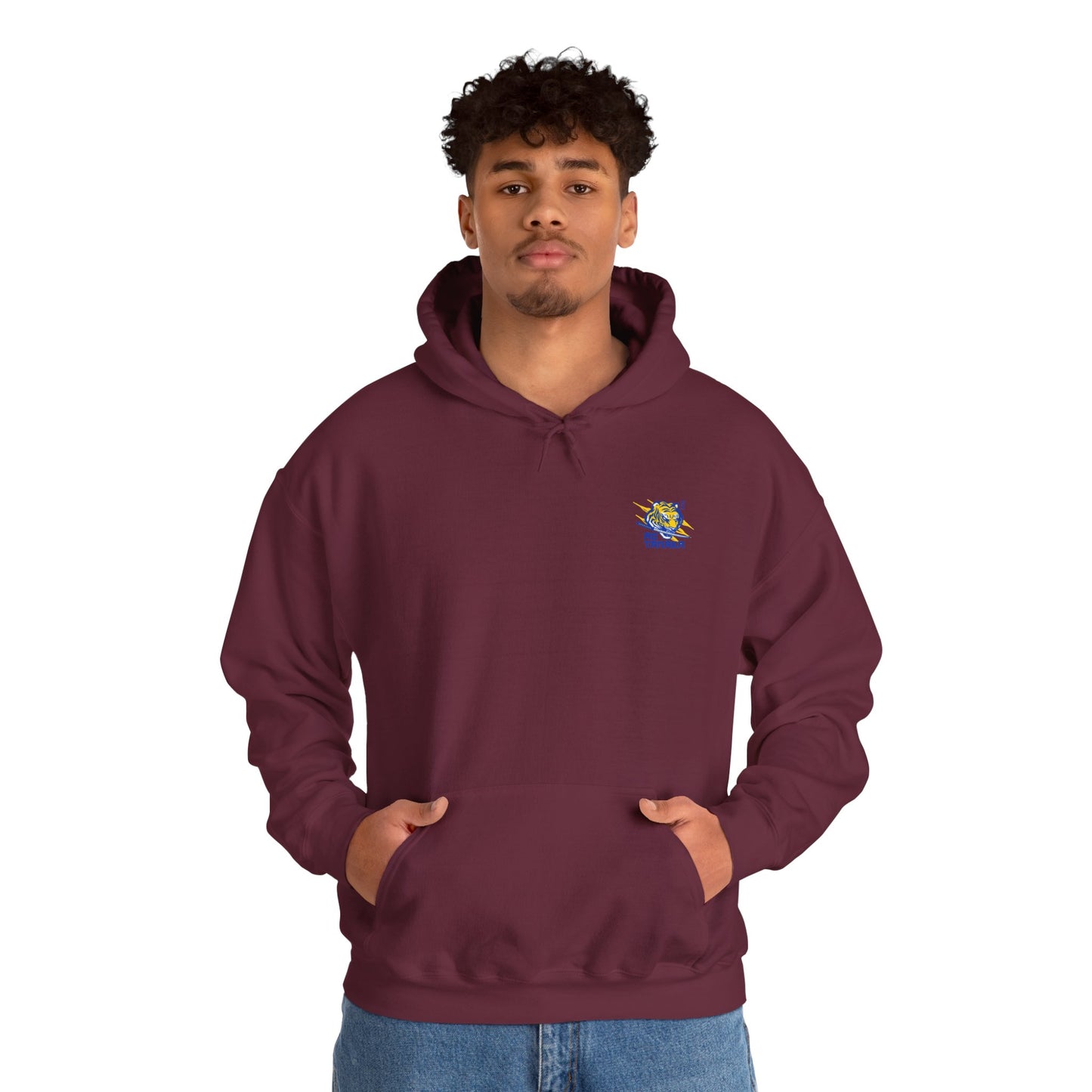 LUFC Tiger Graphic Hoodie Heavy Blend™ Unisex