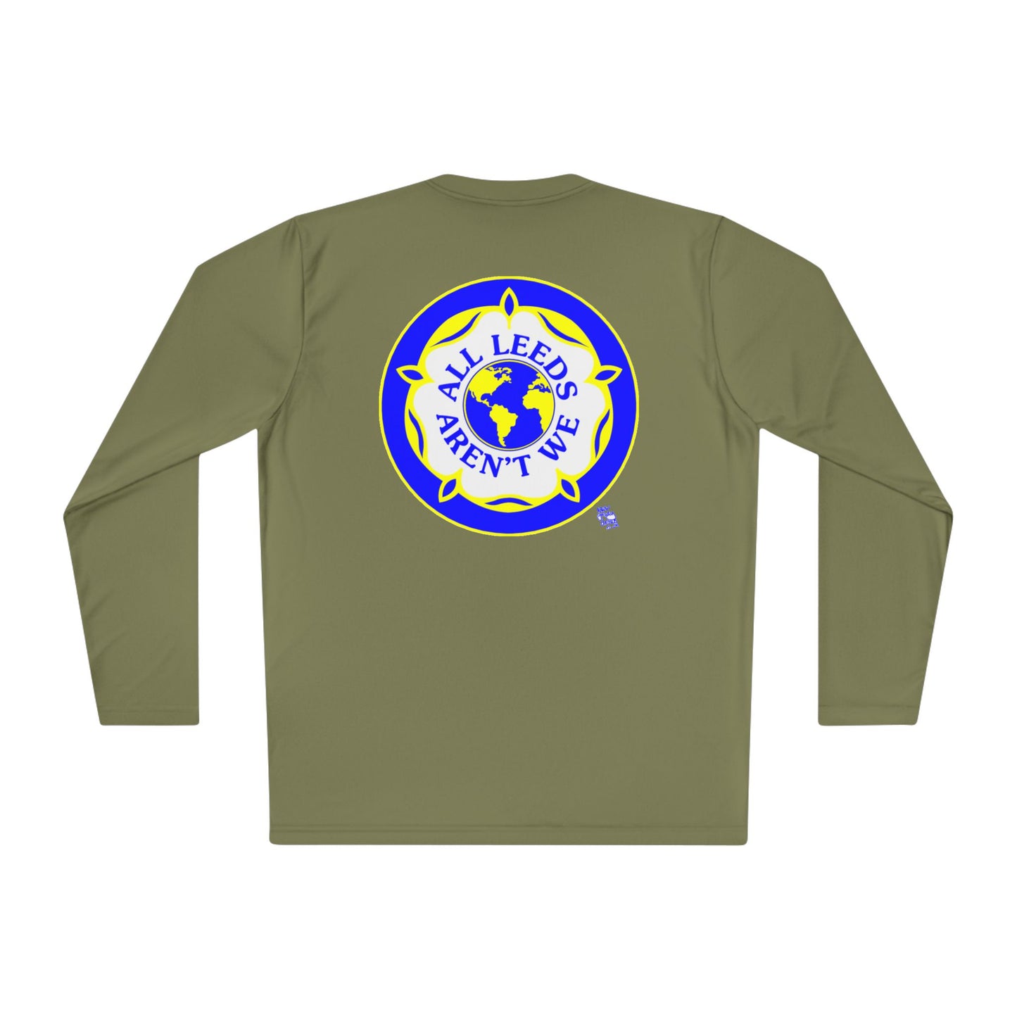 Leeds Unisex Long Sleeve T-Shirt: Earthy Emblem Edition