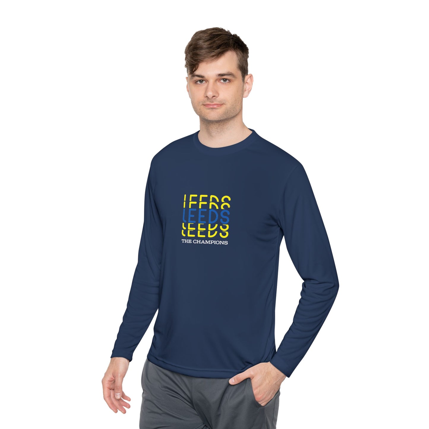Leeds “The Champions” Long Sleeve T-Shirt: Unisex Fit
