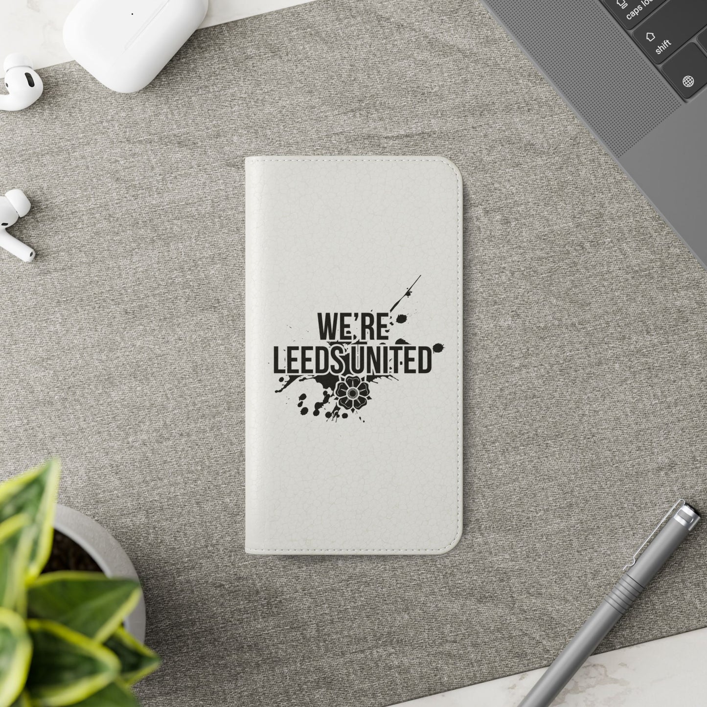 LUFC "We're Leeds United" Flip Case Phone Wallet