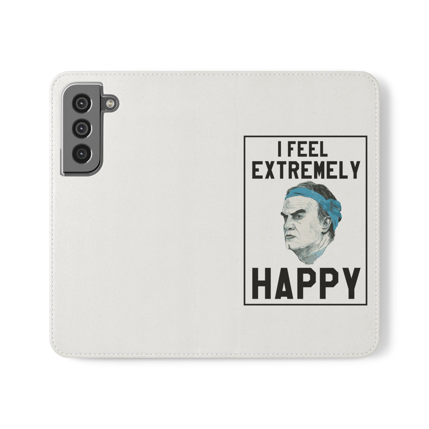 Funda Flip Phone - Bielsa Me Siento Extremadamente Feliz