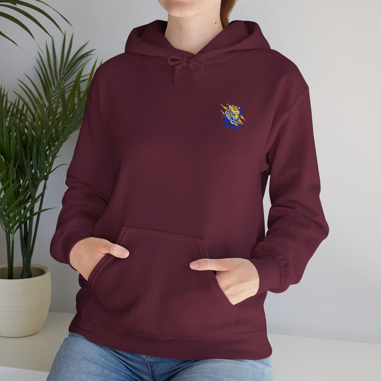 LUFC Tiger Graphic Hoodie Heavy Blend™ Unisex