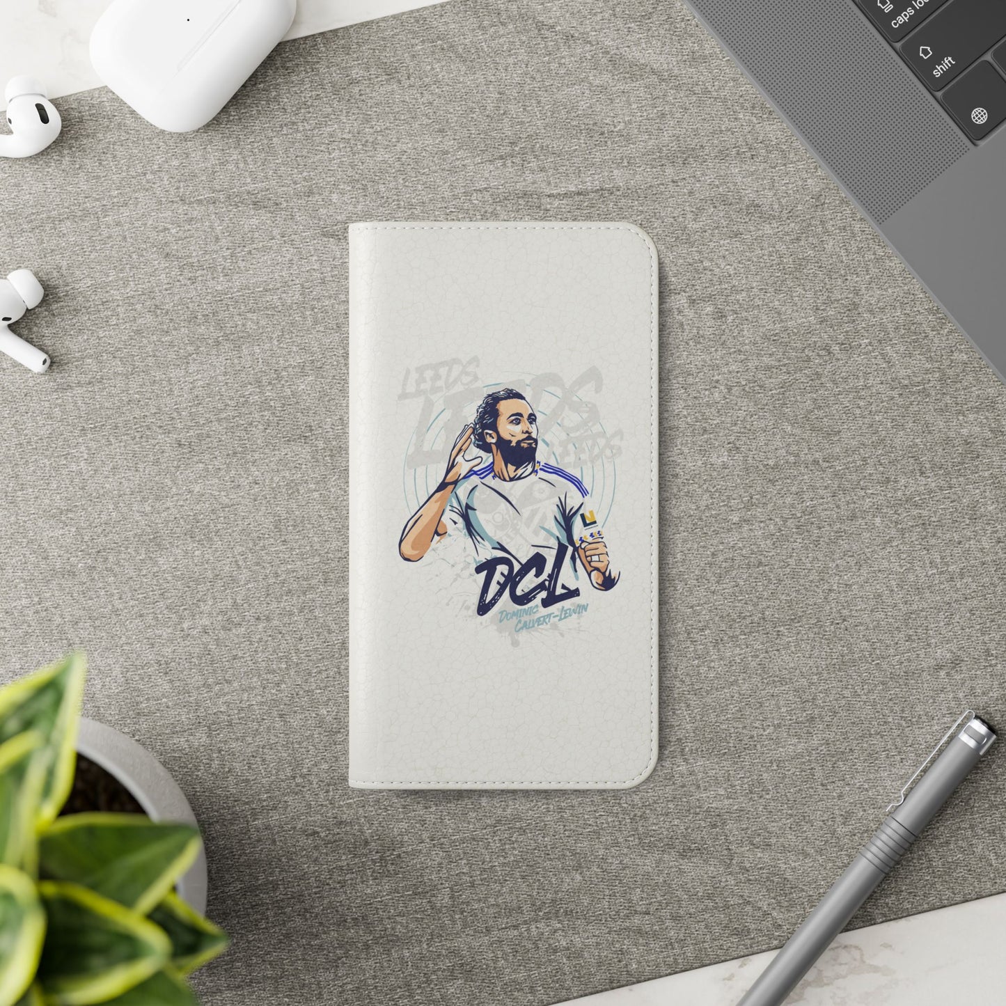 21 LUFC "LEEDS UNITED" Flip Case Phone Wallet - Lufcnews.co.uk
