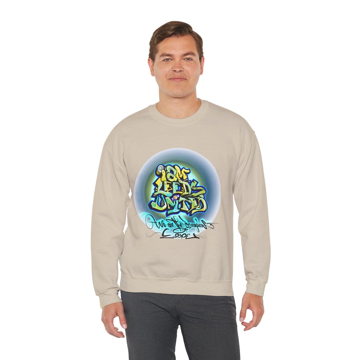 LUFC “I am Leeds United” Graffiti Sweatshirt