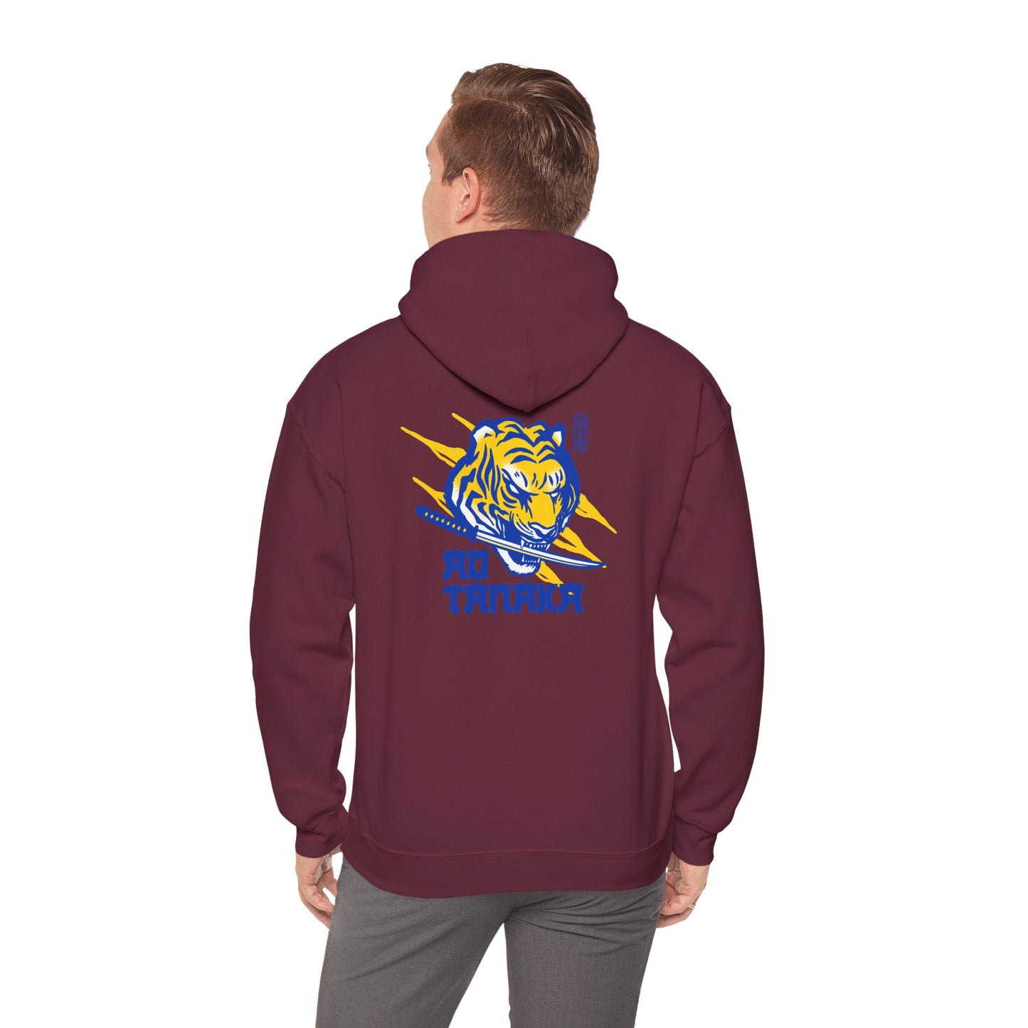 LUFC Tiger Graphic Hoodie Heavy Blend™ Unisex