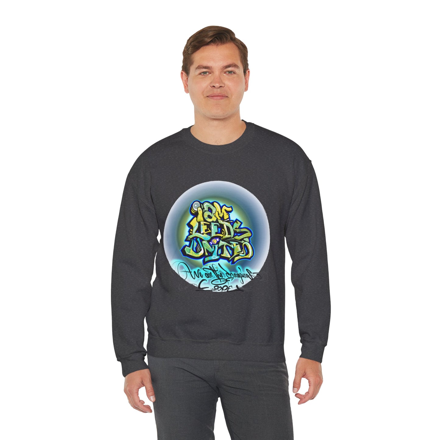 LUFC “I am Leeds United” Graffiti Sweatshirt