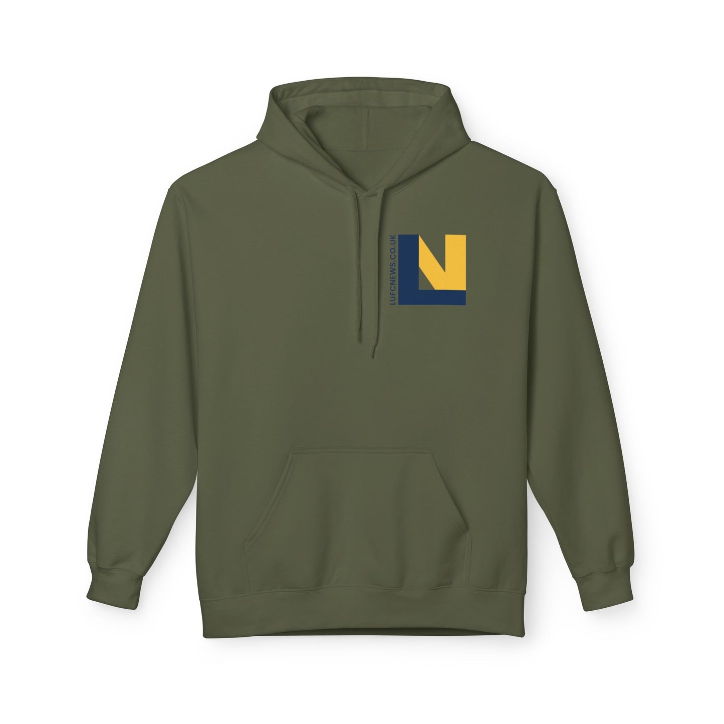 LUFC Softstyle Fleece Hoodie Midweight Unisex