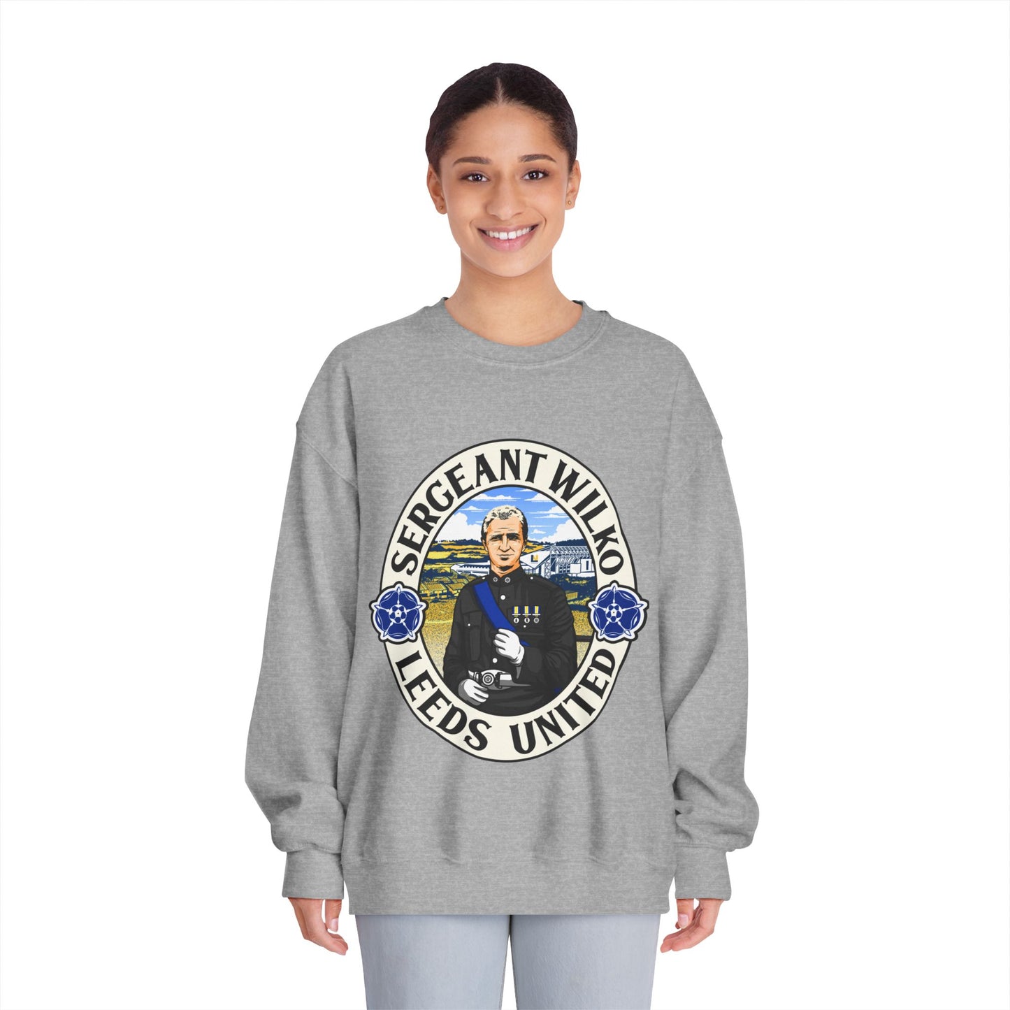 LUFC “All Leeds Aren’t We” Crewneck DryBlend® Unisex