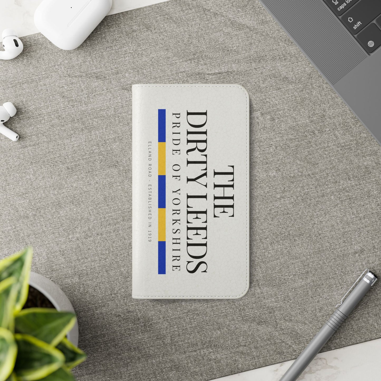 LUFC “The Dirty Leeds: Pride of Yorkshire” Flip Case Phone Wallet - Lufcnews.co.uk