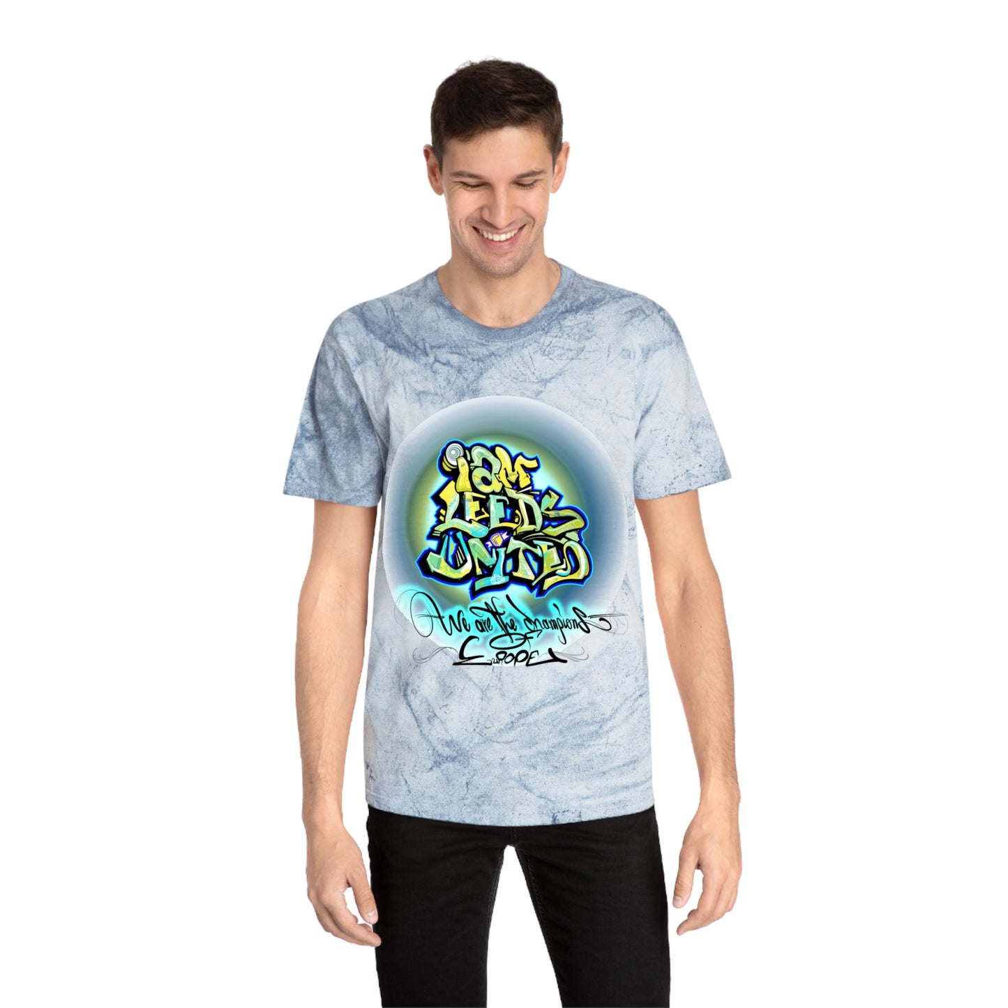 LUFC Graffiti Tee: Unisex Streetwear Edition